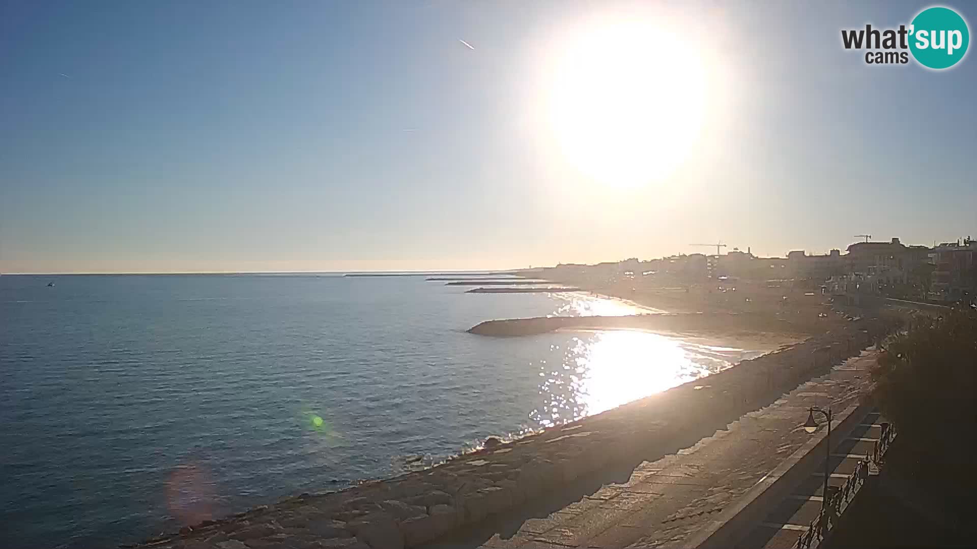 Webcam Caorle Ponente – Vista desde Marinai di Caorle