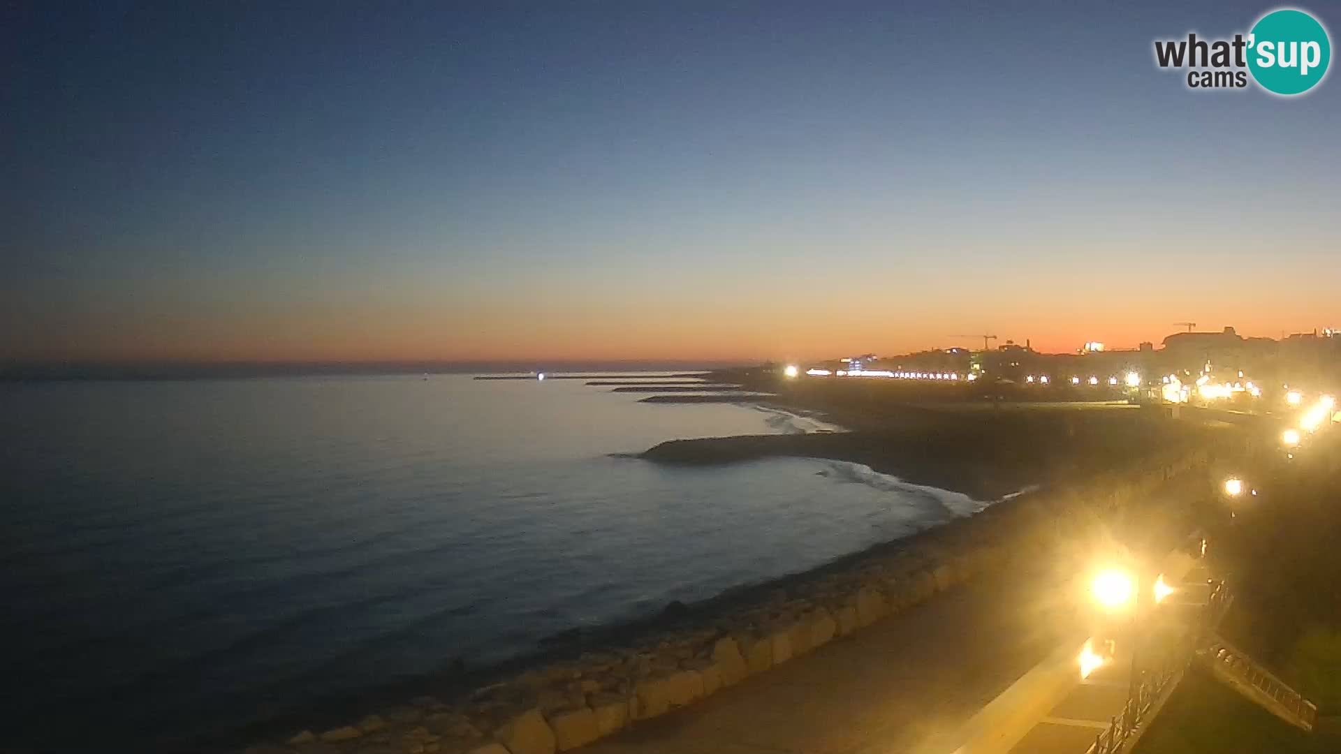 Webcam Caorle Ponente – View from Marinai di Caorle