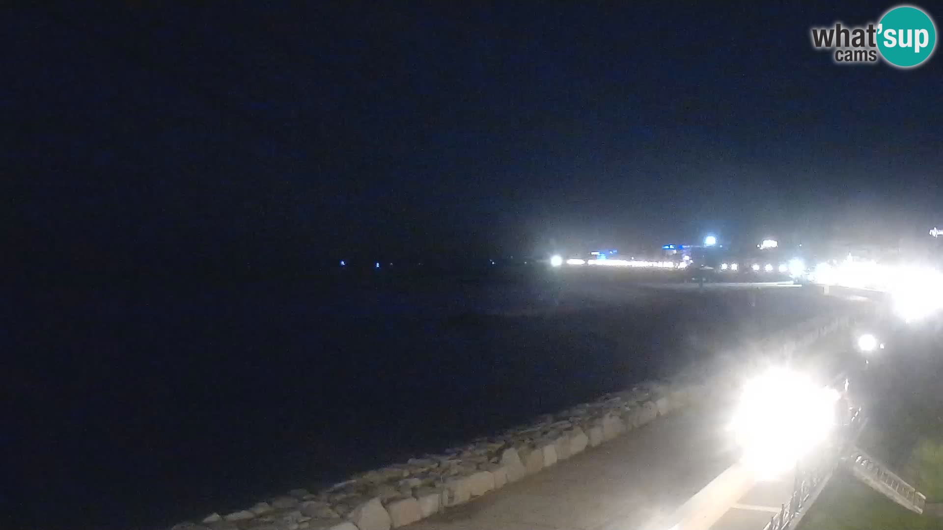 Webcam Caorle Ponente – Blick von Marinai di Caorle