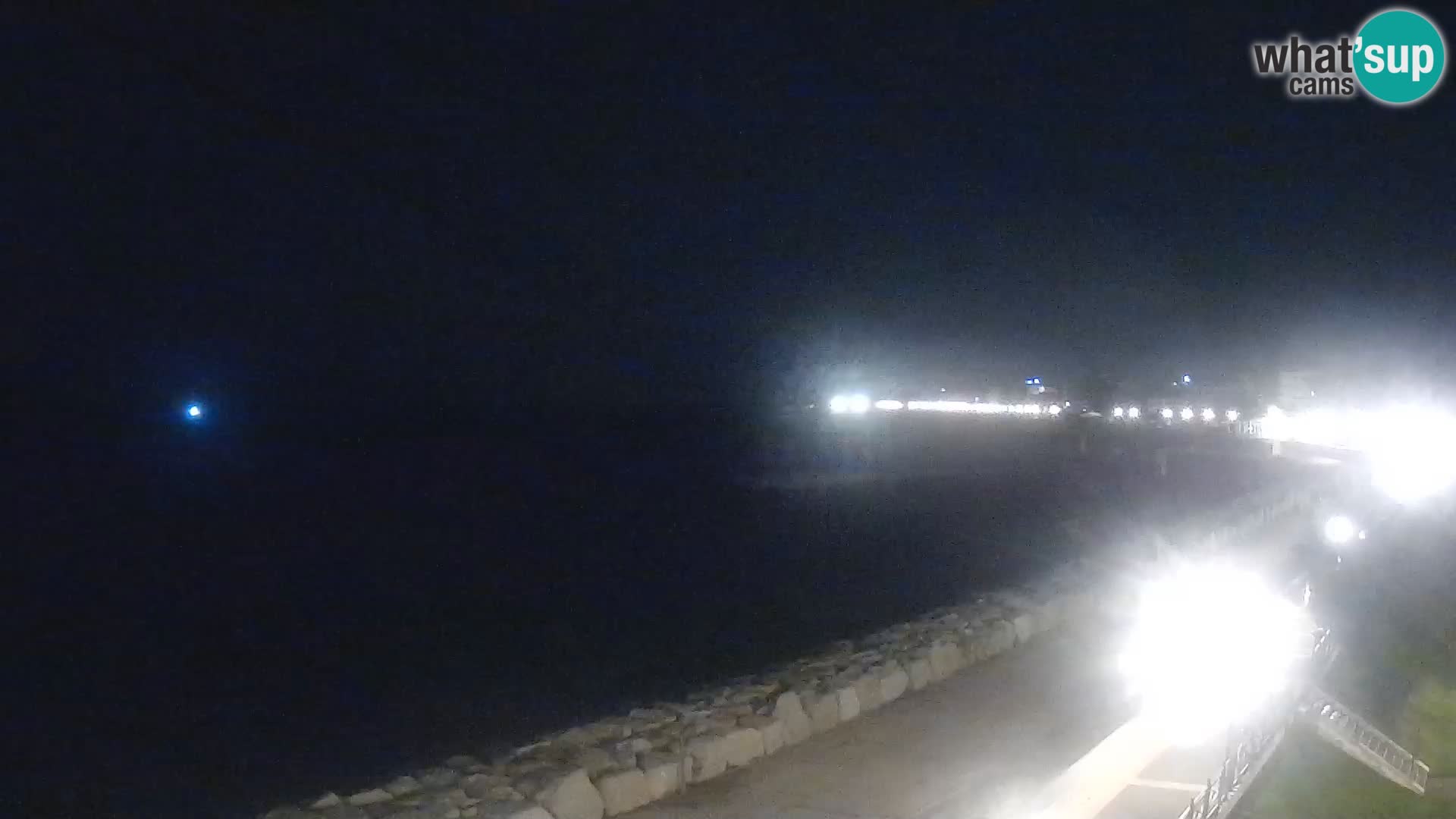 Webcam Caorle Ponente – Vue depuis les Marinai di Caorle