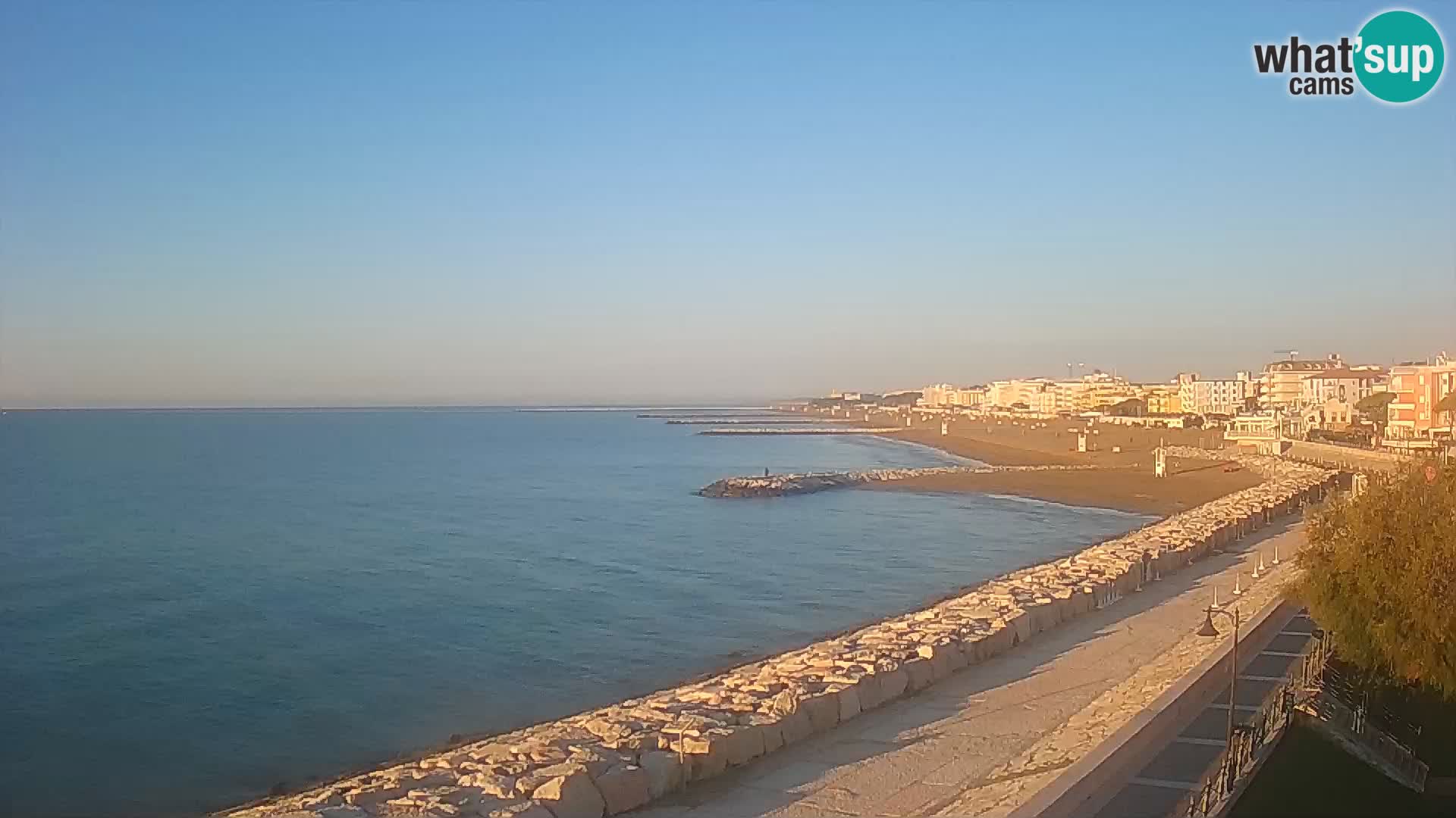 Webcam Caorle Ponente – Vista desde Marinai di Caorle
