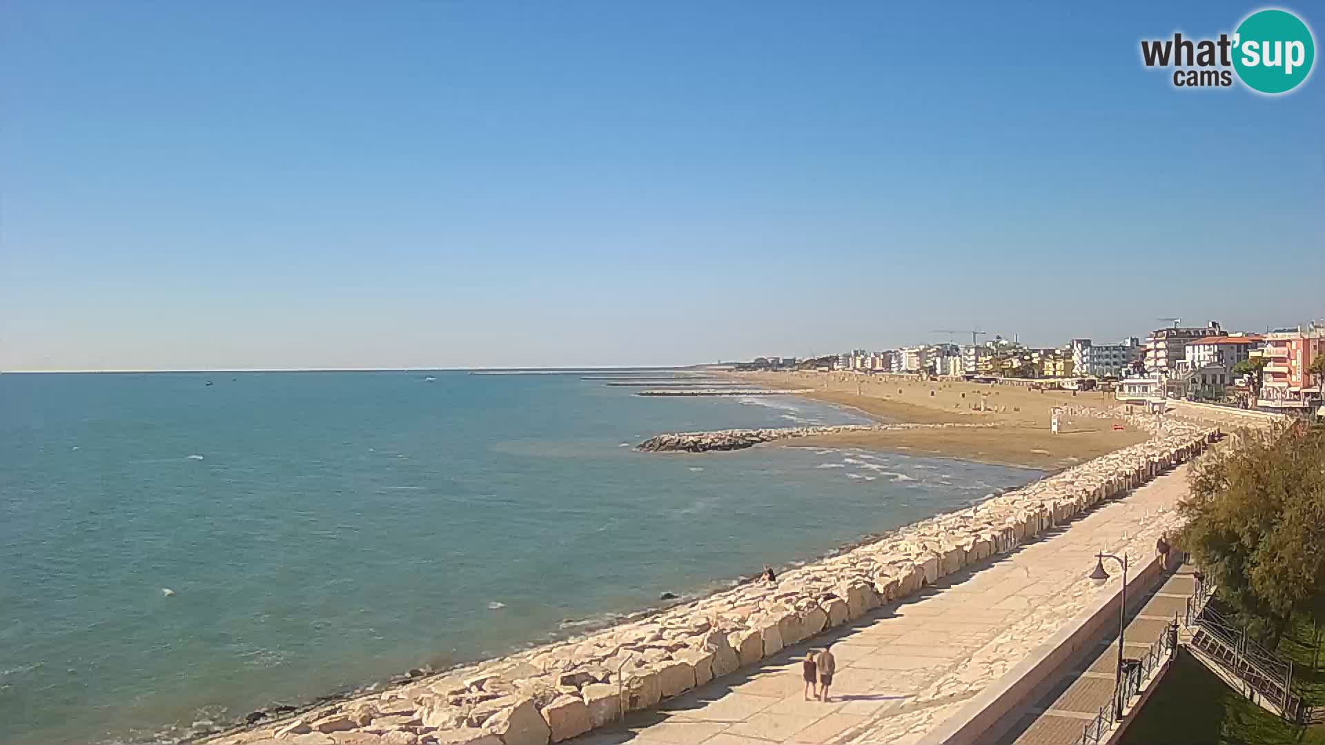 Webcam Caorle Ponente – Vista desde Marinai di Caorle