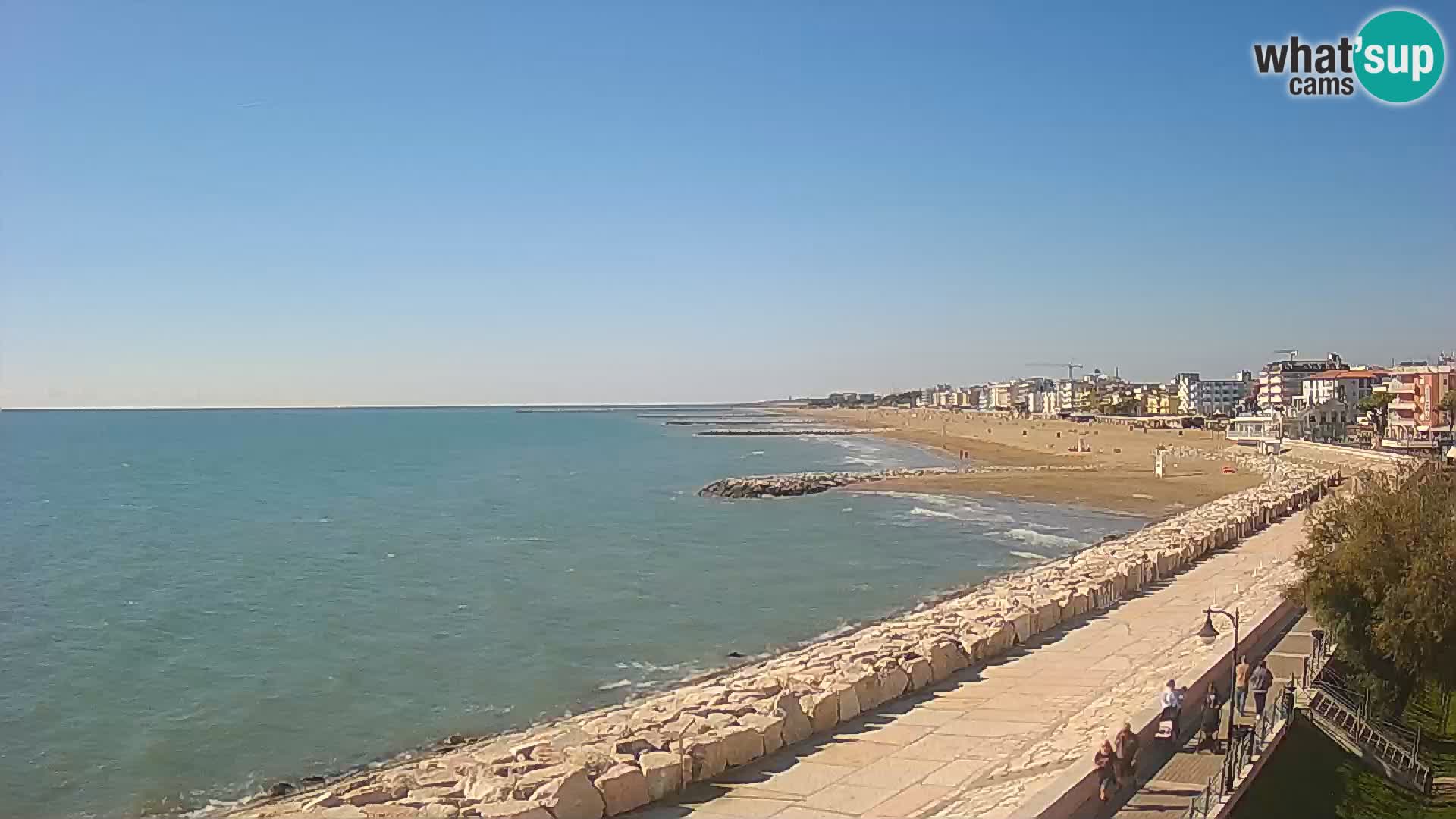 Webcam Caorle Ponente – View from Marinai di Caorle