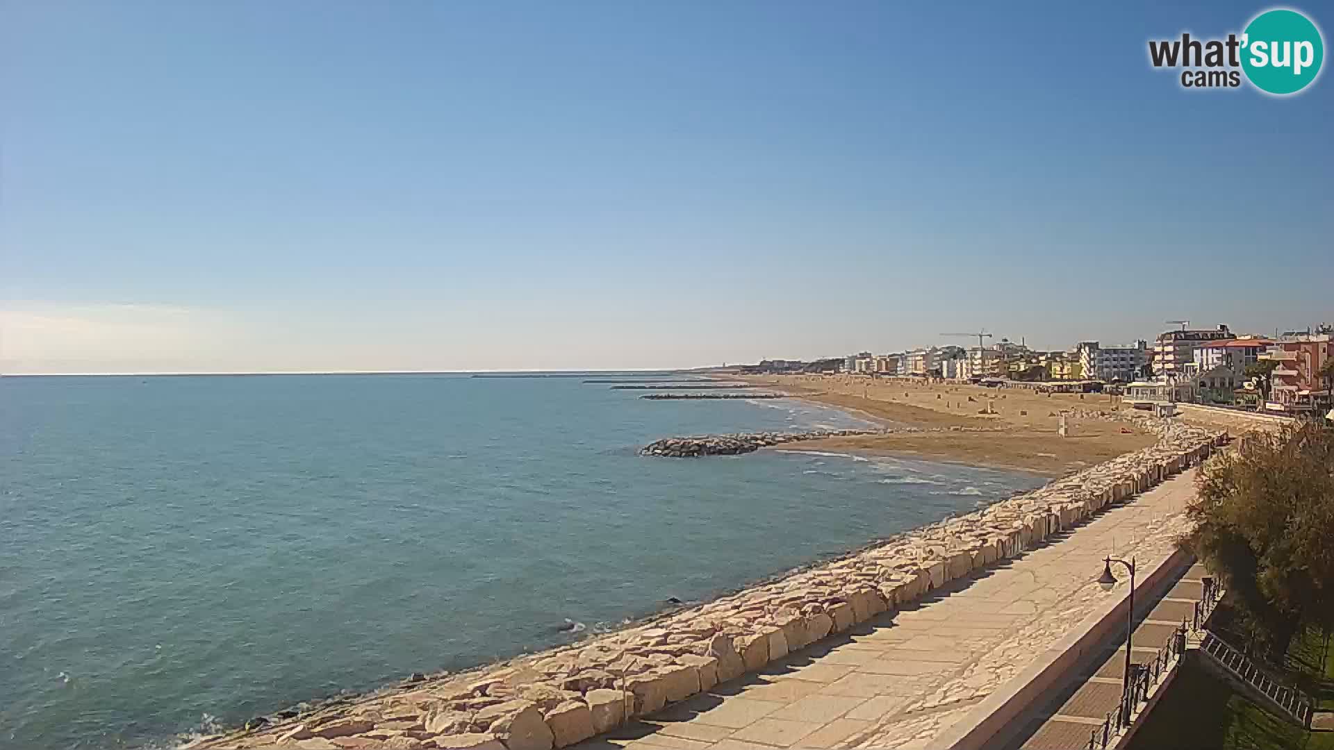 Webcam Caorle Ponente – View from Marinai di Caorle