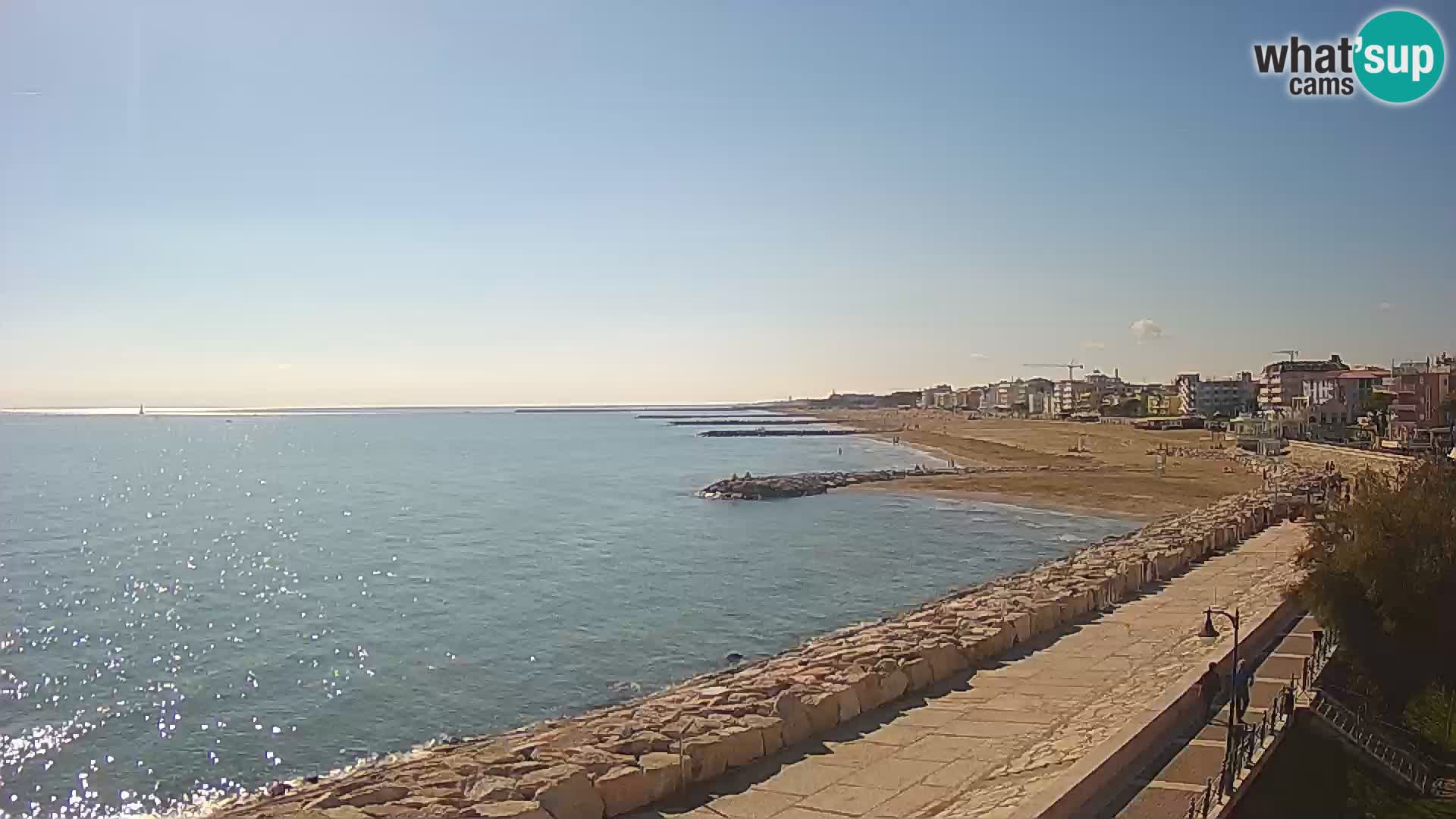 Webcam Caorle Ponente – View from Marinai di Caorle
