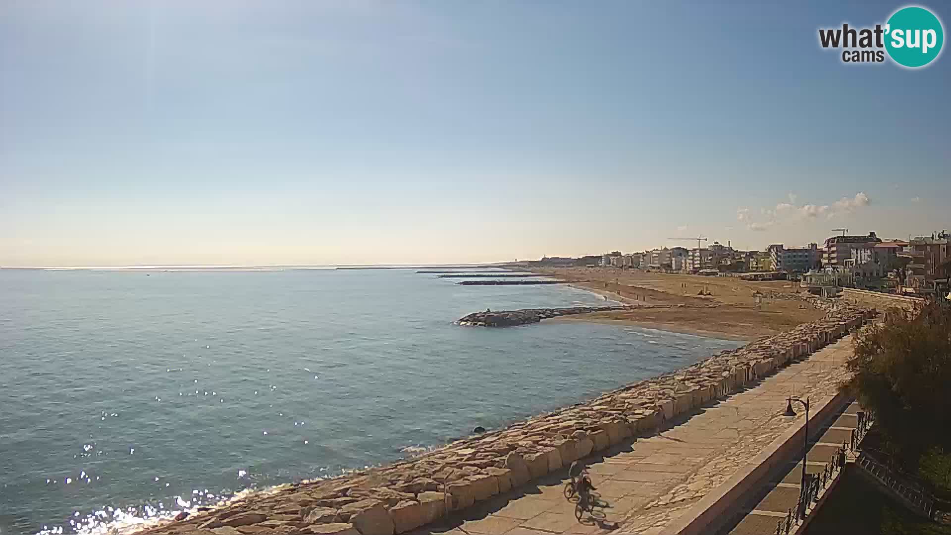 Webcam Caorle Ponente – View from Marinai di Caorle