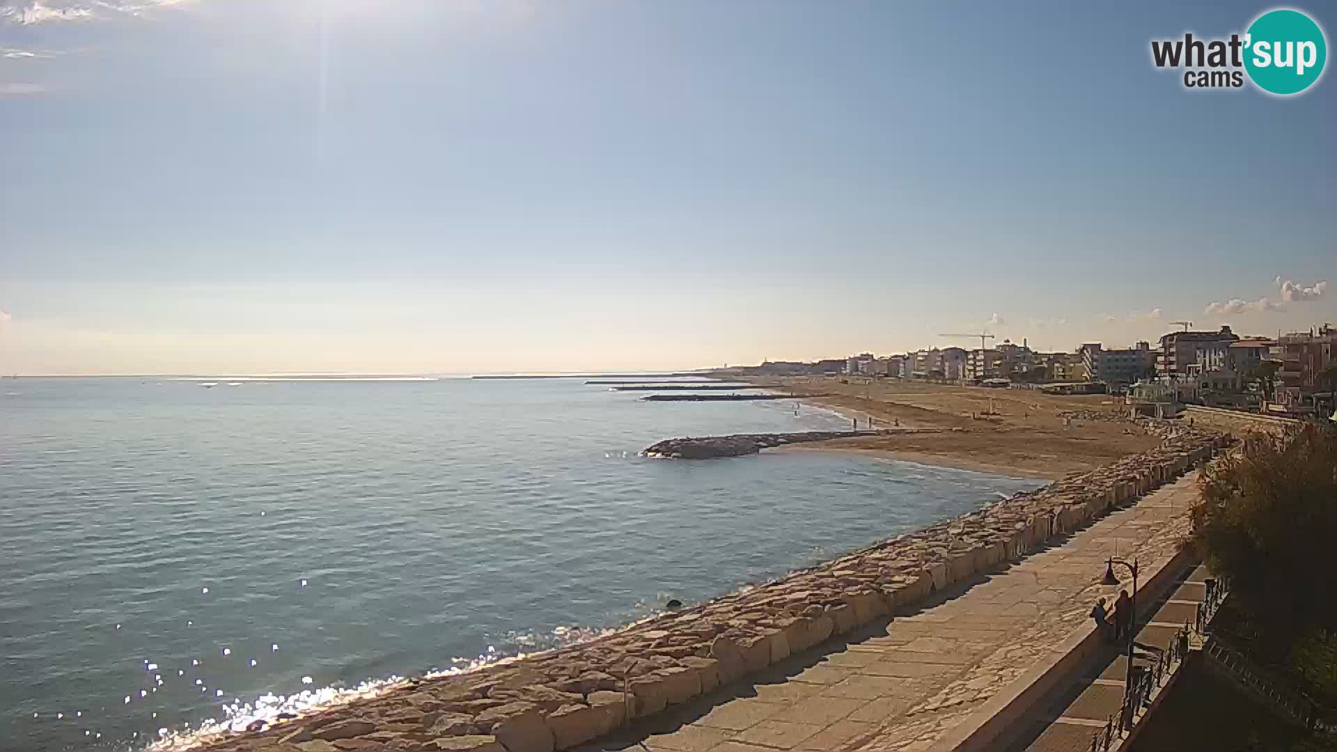 Kamera Caorle Ponente – Pogled iz “Marinai di Caorle”