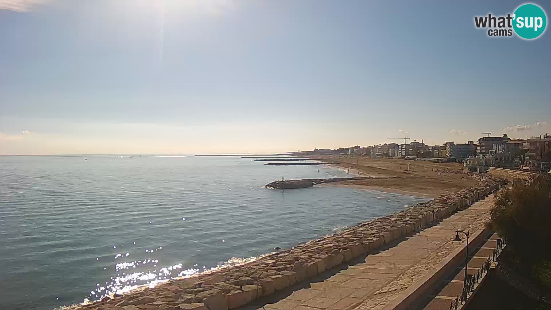 Webcam Caorle Ponente – View from Marinai di Caorle