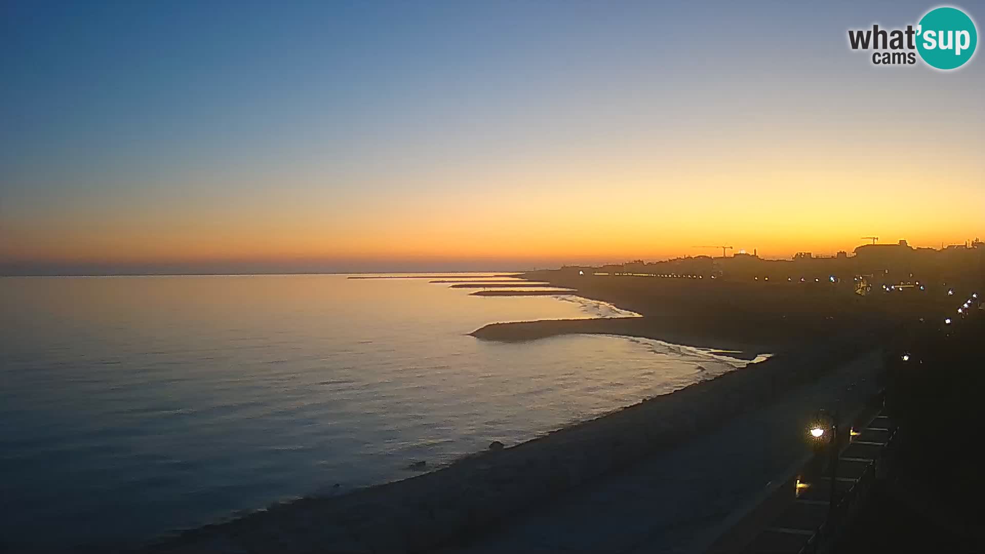 Webcam Caorle Ponente – View from Marinai di Caorle