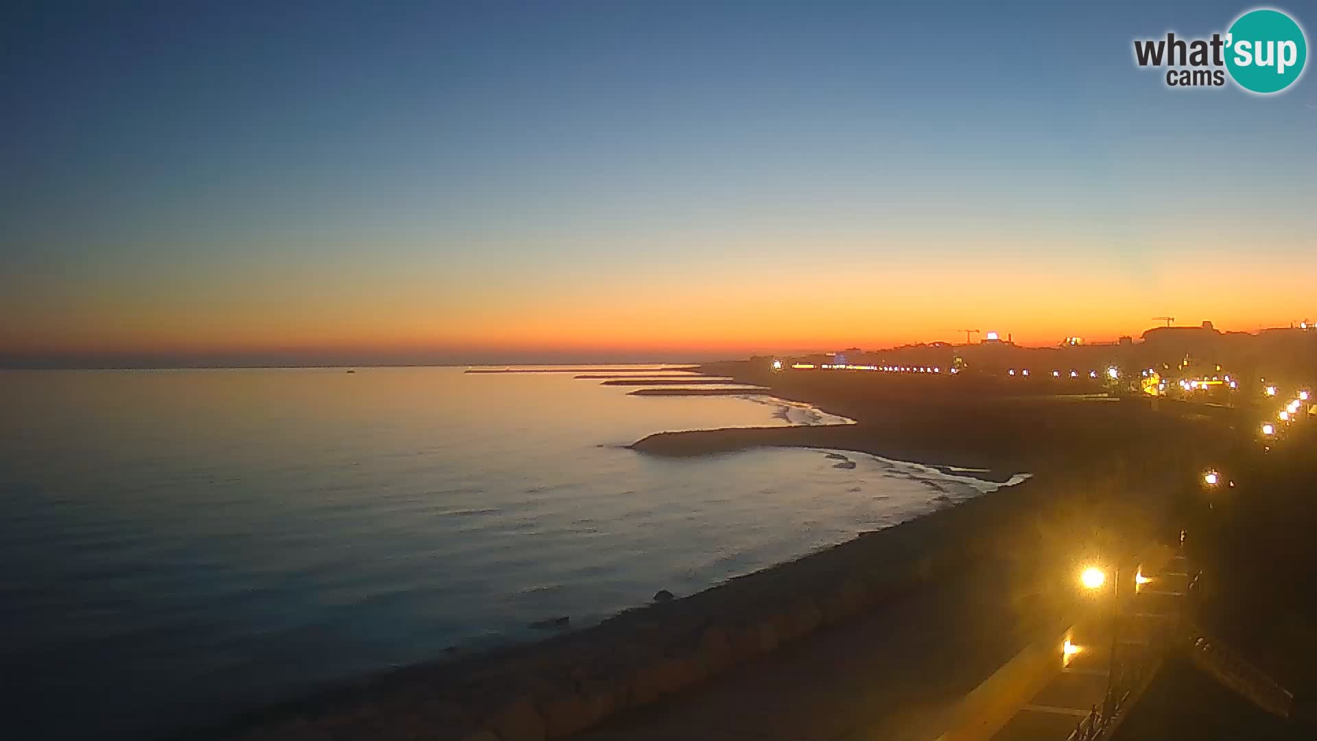 Webcam Caorle Ponente – View from Marinai di Caorle