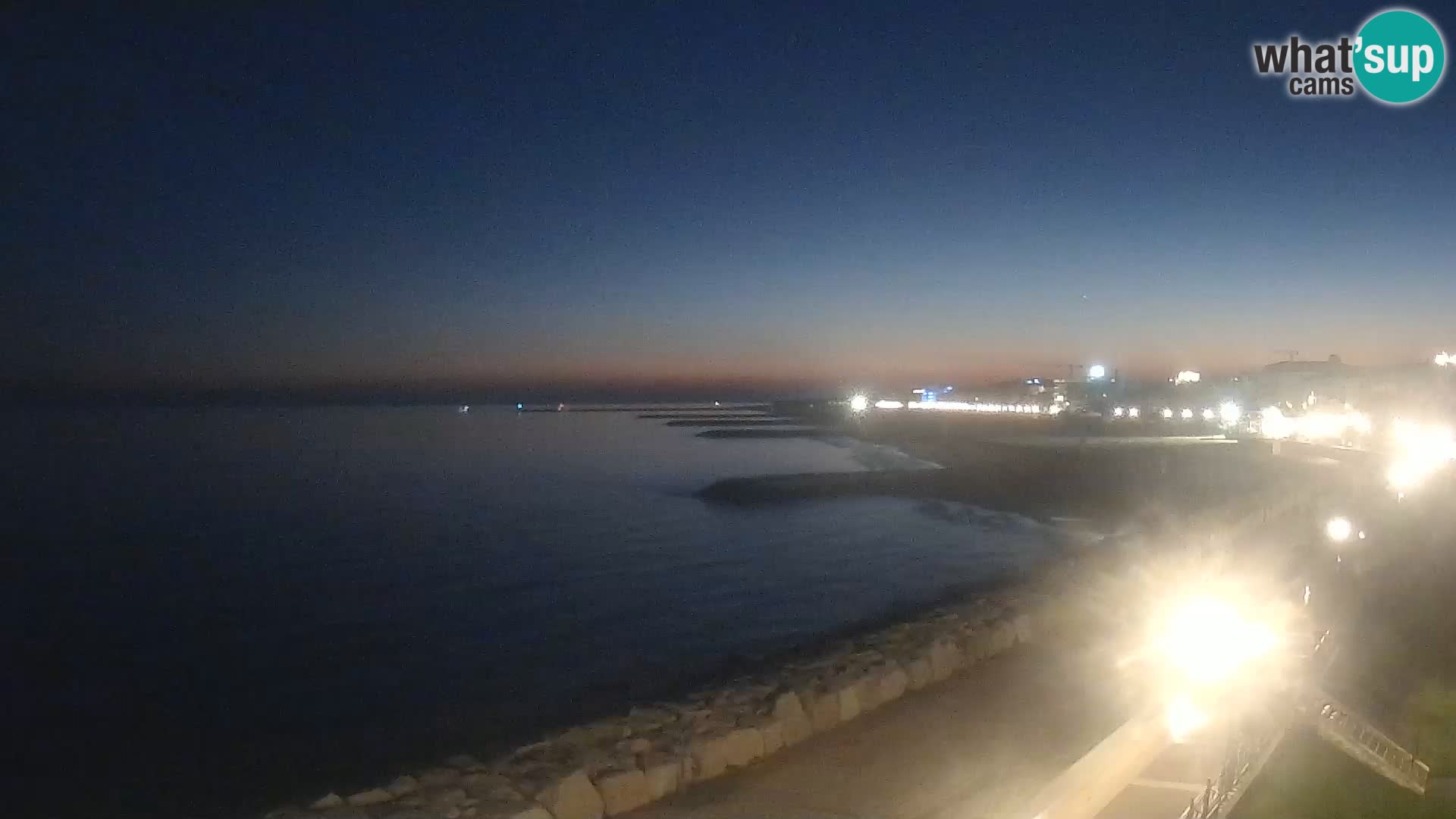 Webcam Caorle Ponente – View from Marinai di Caorle