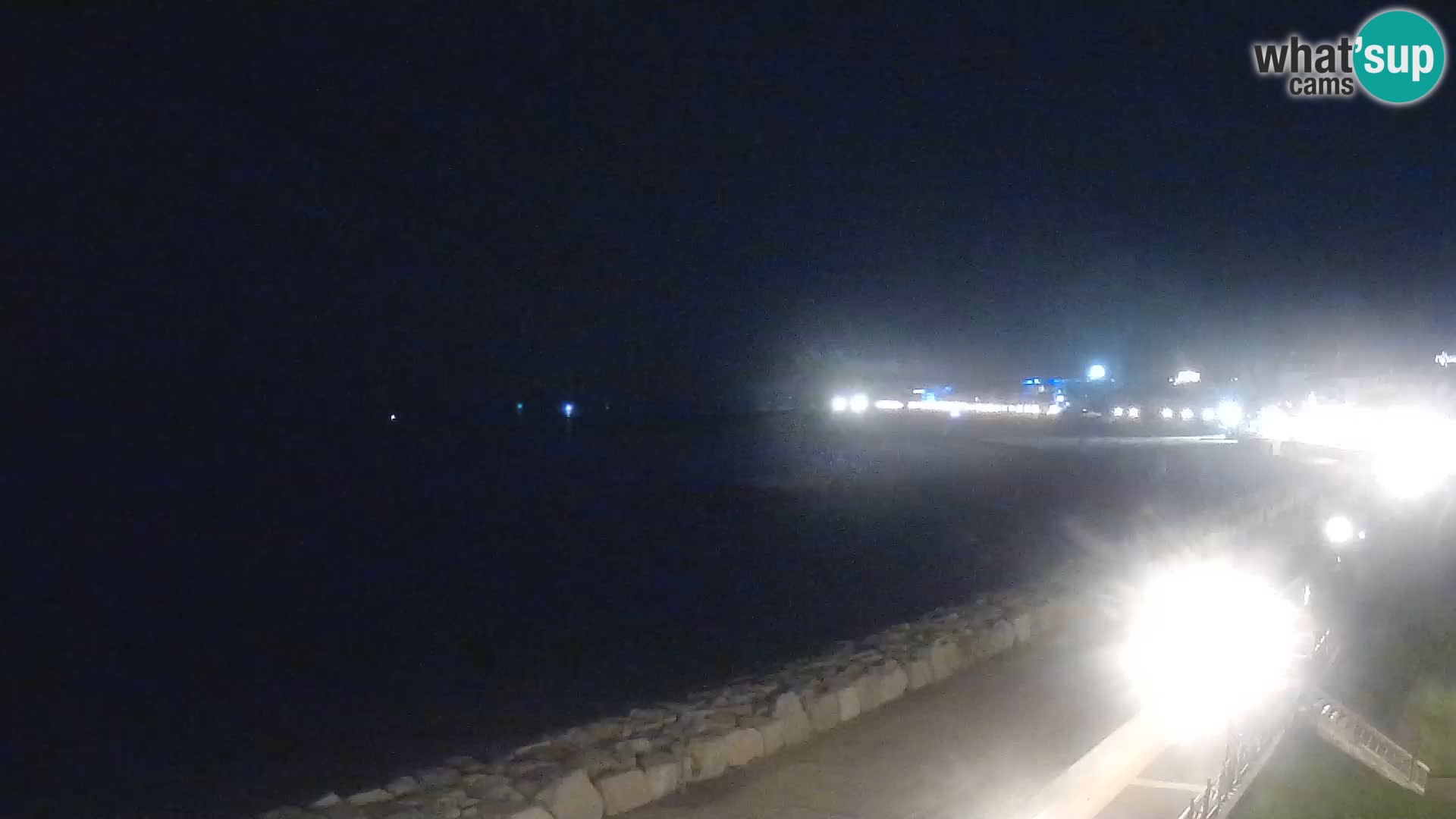 Webcam Caorle Ponente – Vue depuis les Marinai di Caorle