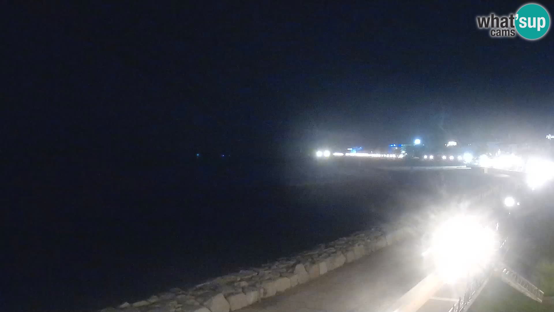 Webcam Caorle Ponente – Blick von Marinai di Caorle