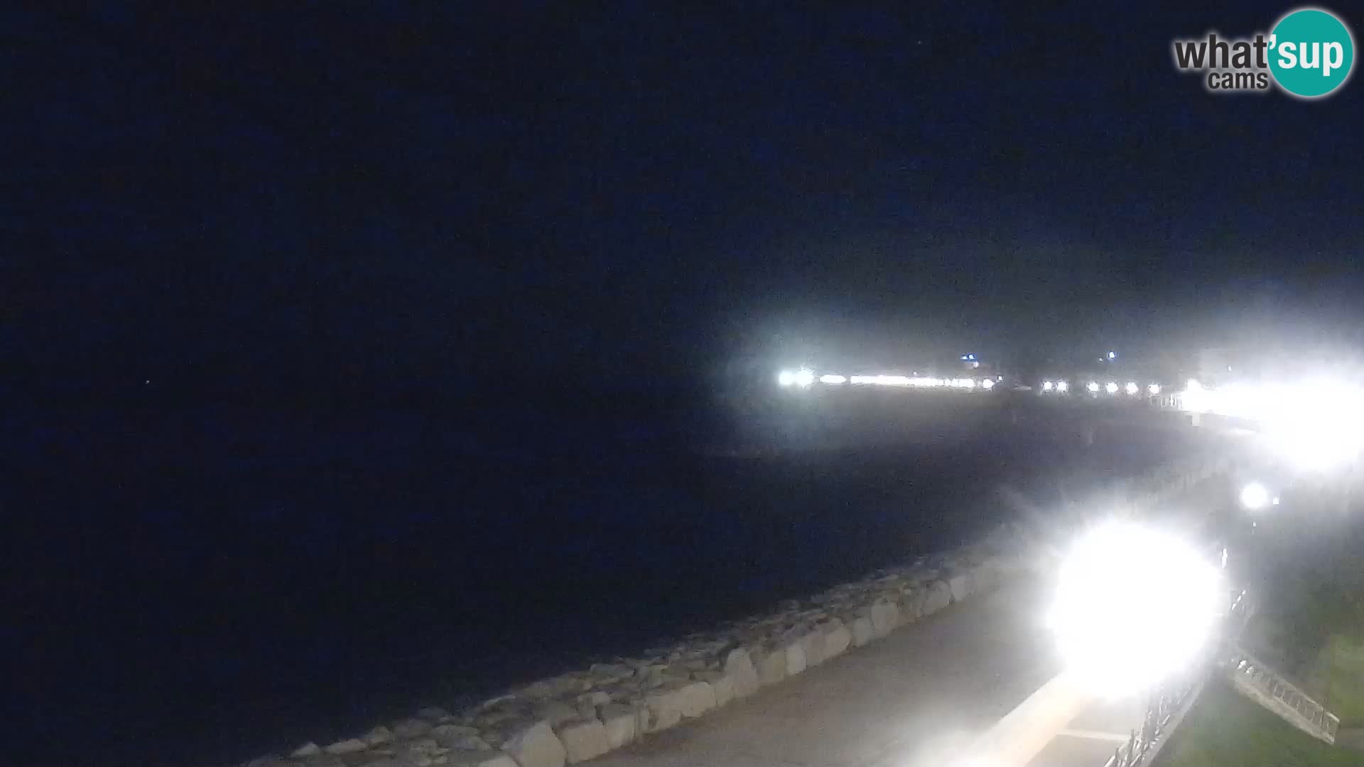 Webcam Caorle Ponente – Blick von Marinai di Caorle