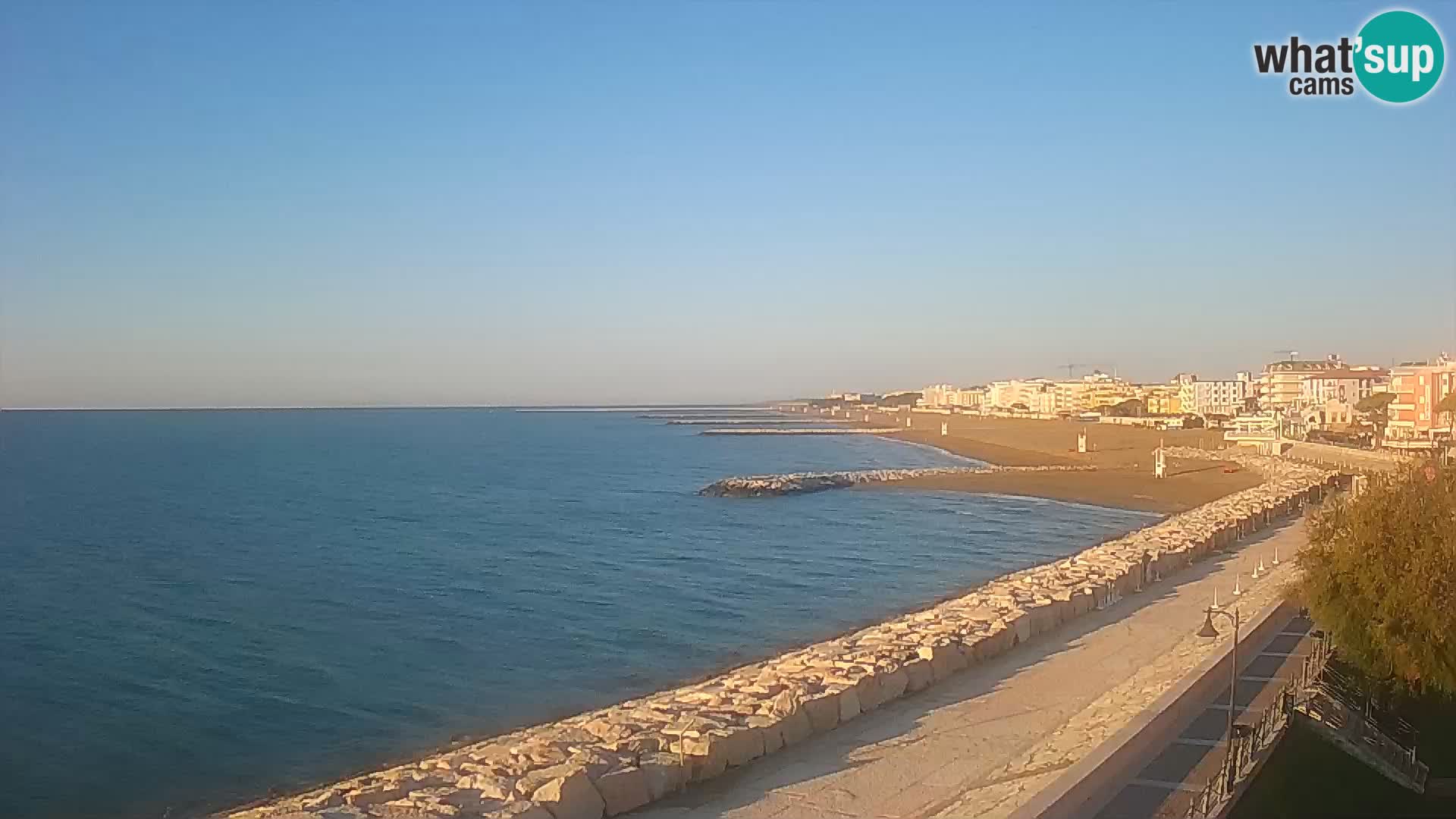 Web kamera Caorle Ponente – pogled sa “Marinai di Caorle”