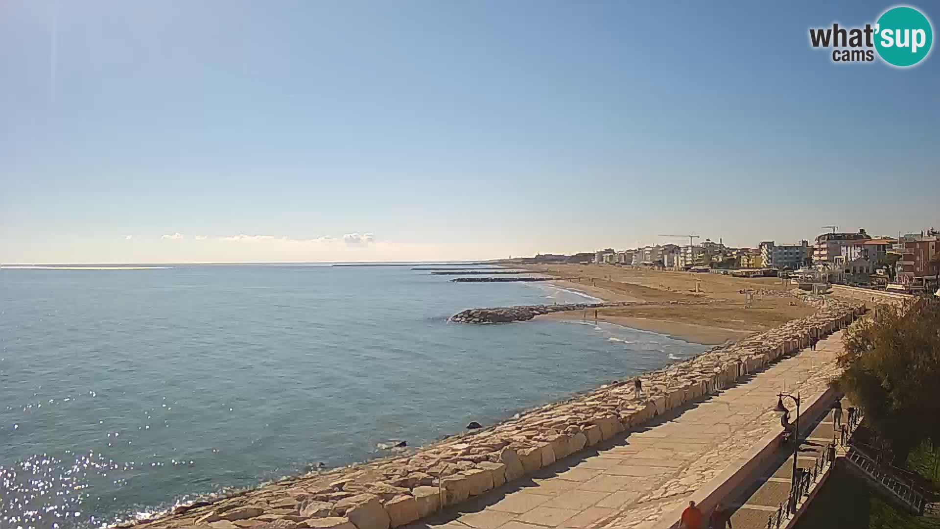 Webcam Caorle Ponente – View from Marinai di Caorle