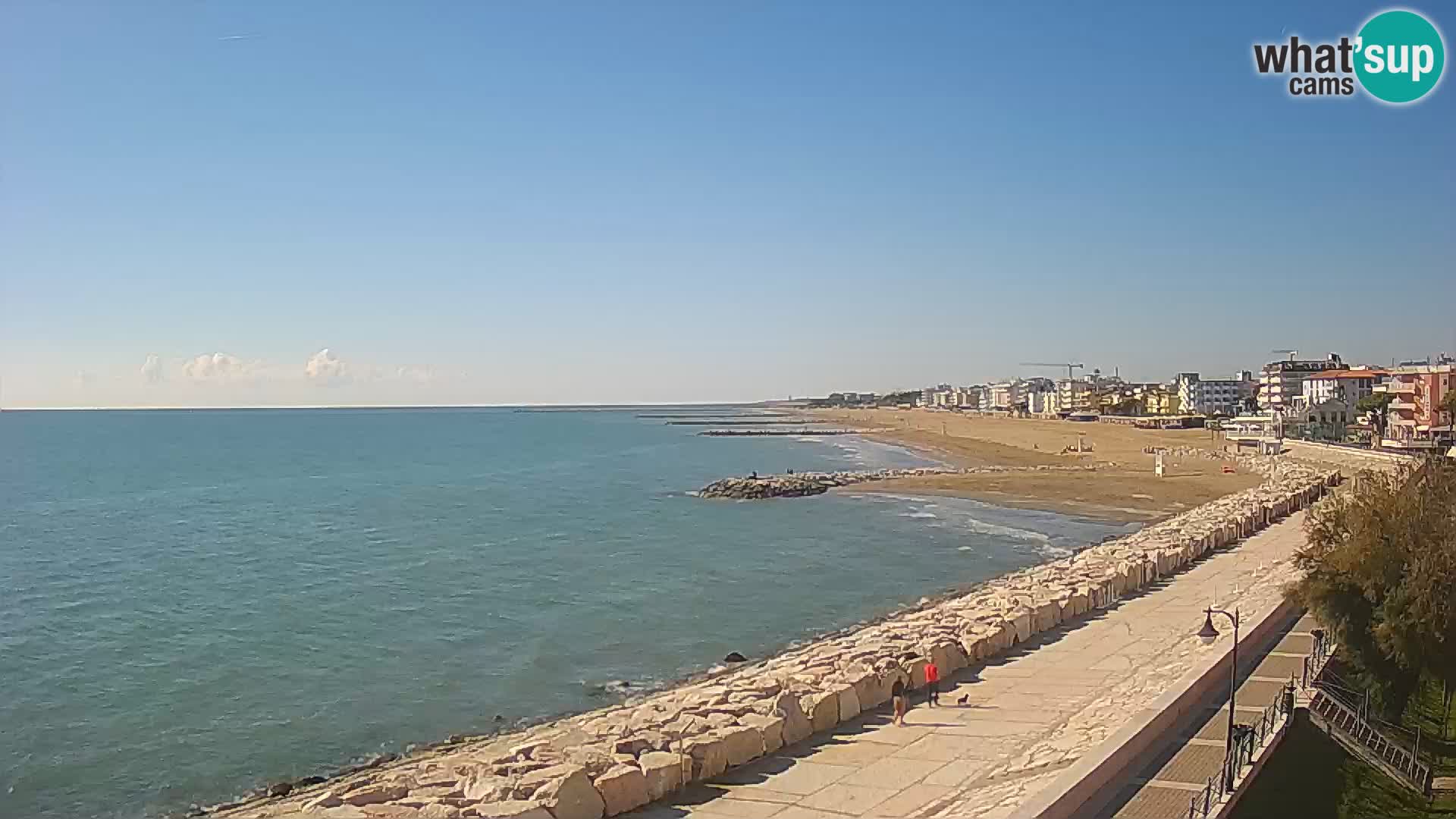 Webcam Caorle Ponente – View from Marinai di Caorle