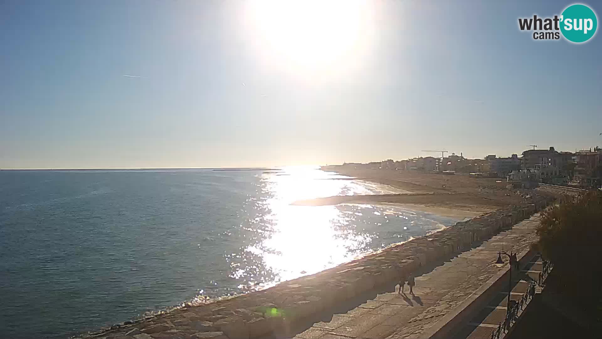 Webcam Caorle Ponente – Blick von Marinai di Caorle