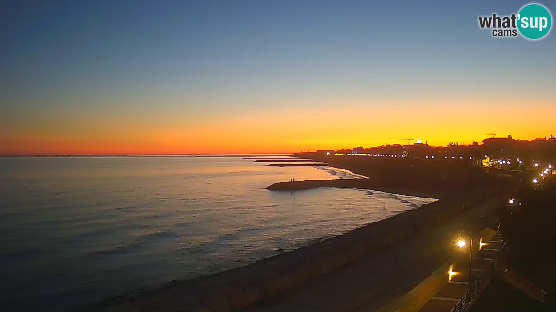 Webcam Caorle Ponente – View from Marinai di Caorle