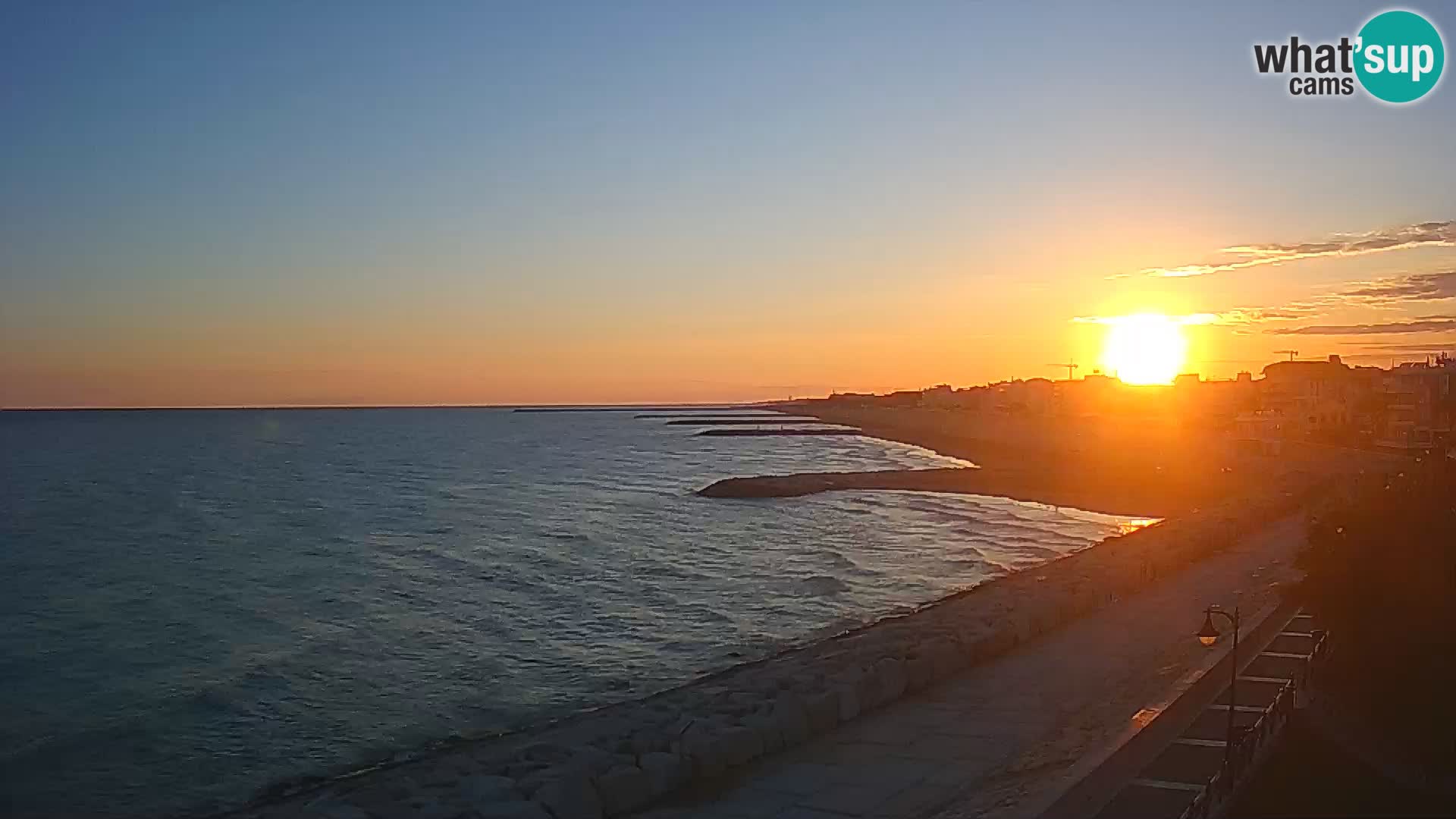 Webcam Caorle Ponente – View from Marinai di Caorle