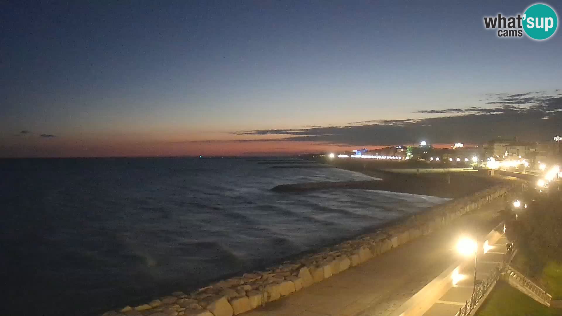 Webcam Caorle Ponente – Vista desde Marinai di Caorle