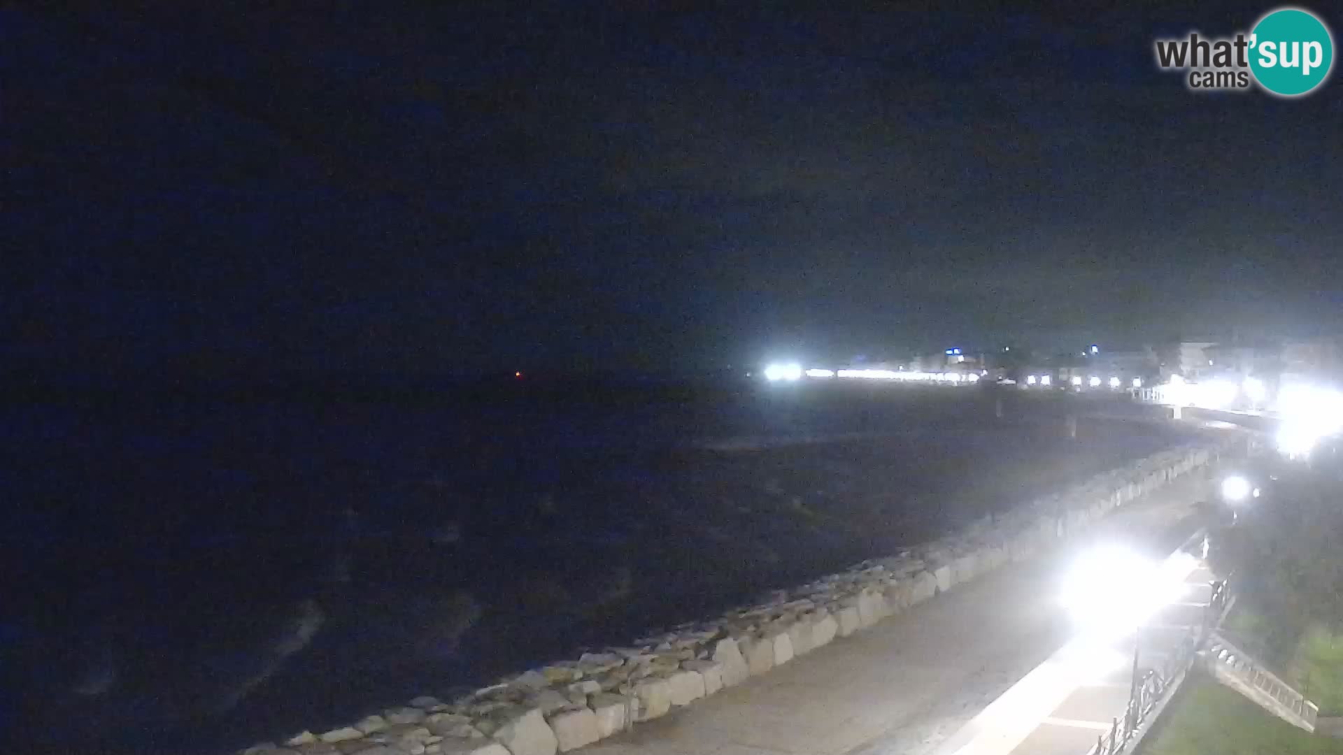 Webcam Caorle Ponente – Vue depuis les Marinai di Caorle