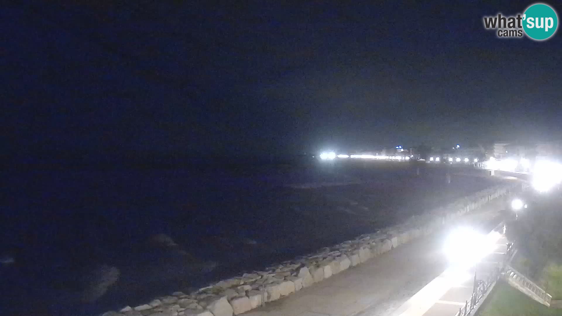 Webcam Caorle Ponente – Blick von Marinai di Caorle