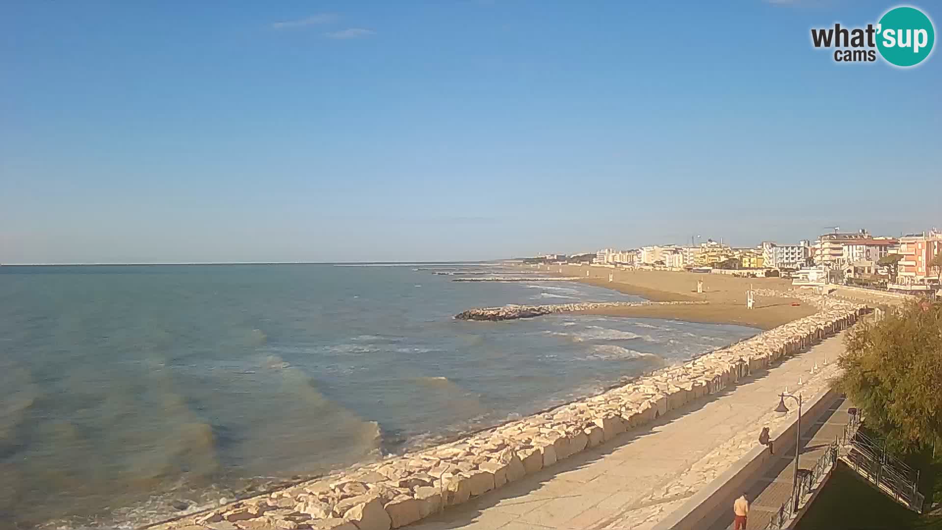 Webcam Caorle Ponente – panorama dall’ASS. Marinai di Caorle