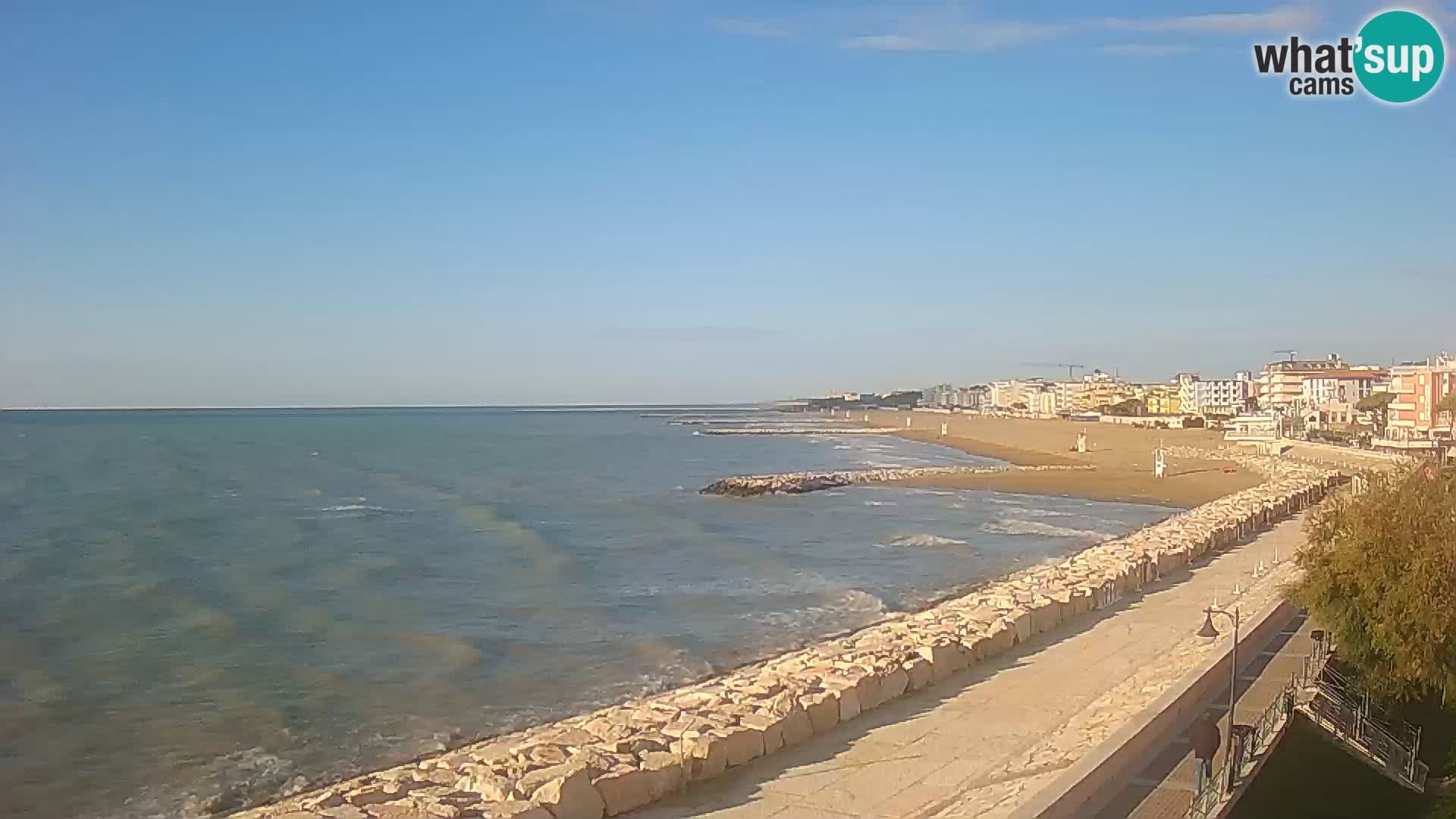 Webcam Caorle Ponente – Vista desde Marinai di Caorle