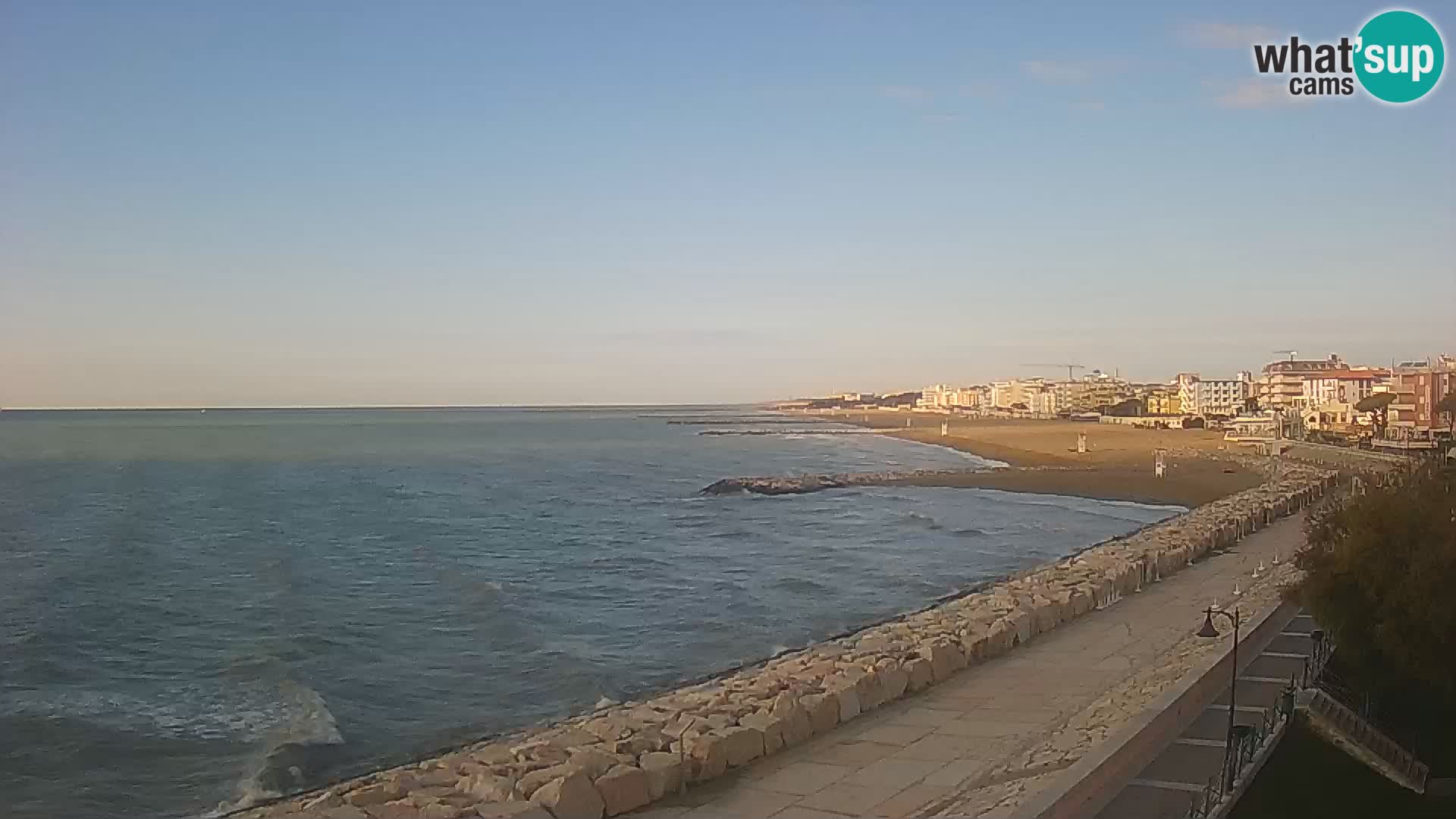 Kamera Caorle Ponente – Pogled iz “Marinai di Caorle”