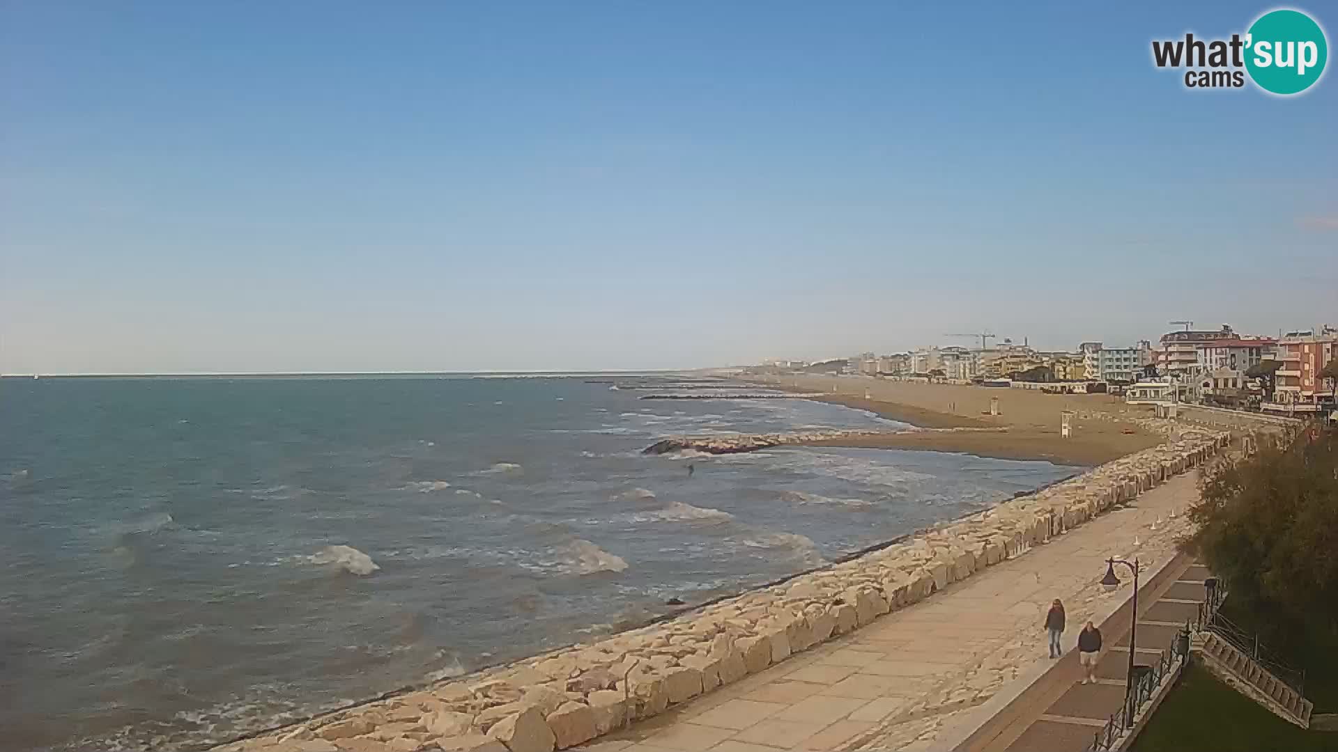 Webcam Caorle Ponente – Vista desde Marinai di Caorle