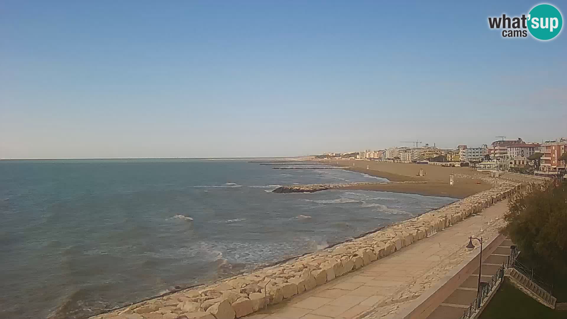 Webcam Caorle Ponente – View from Marinai di Caorle