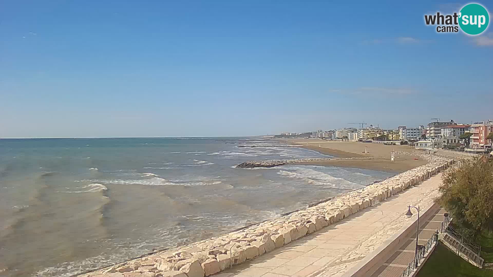 Webcam Caorle Ponente – View from Marinai di Caorle