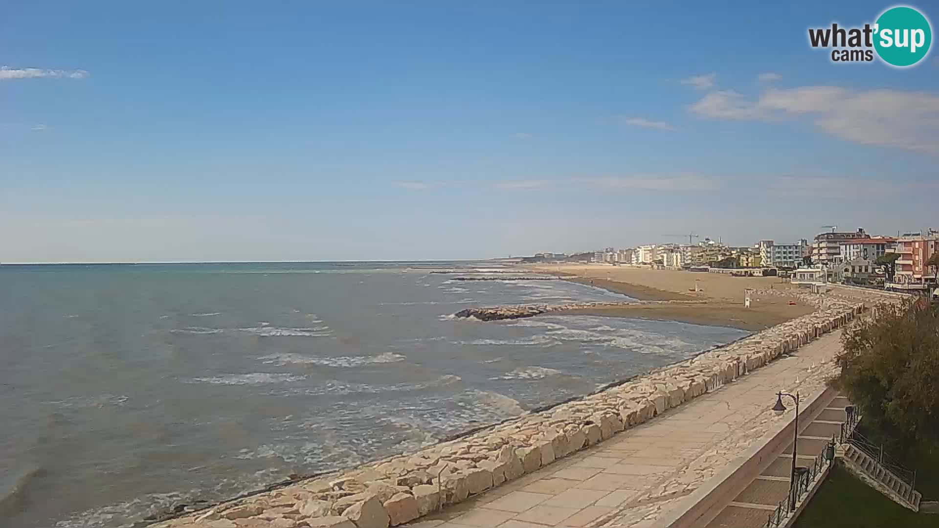 Webcam Caorle Ponente – panorama dall’ASS. Marinai di Caorle