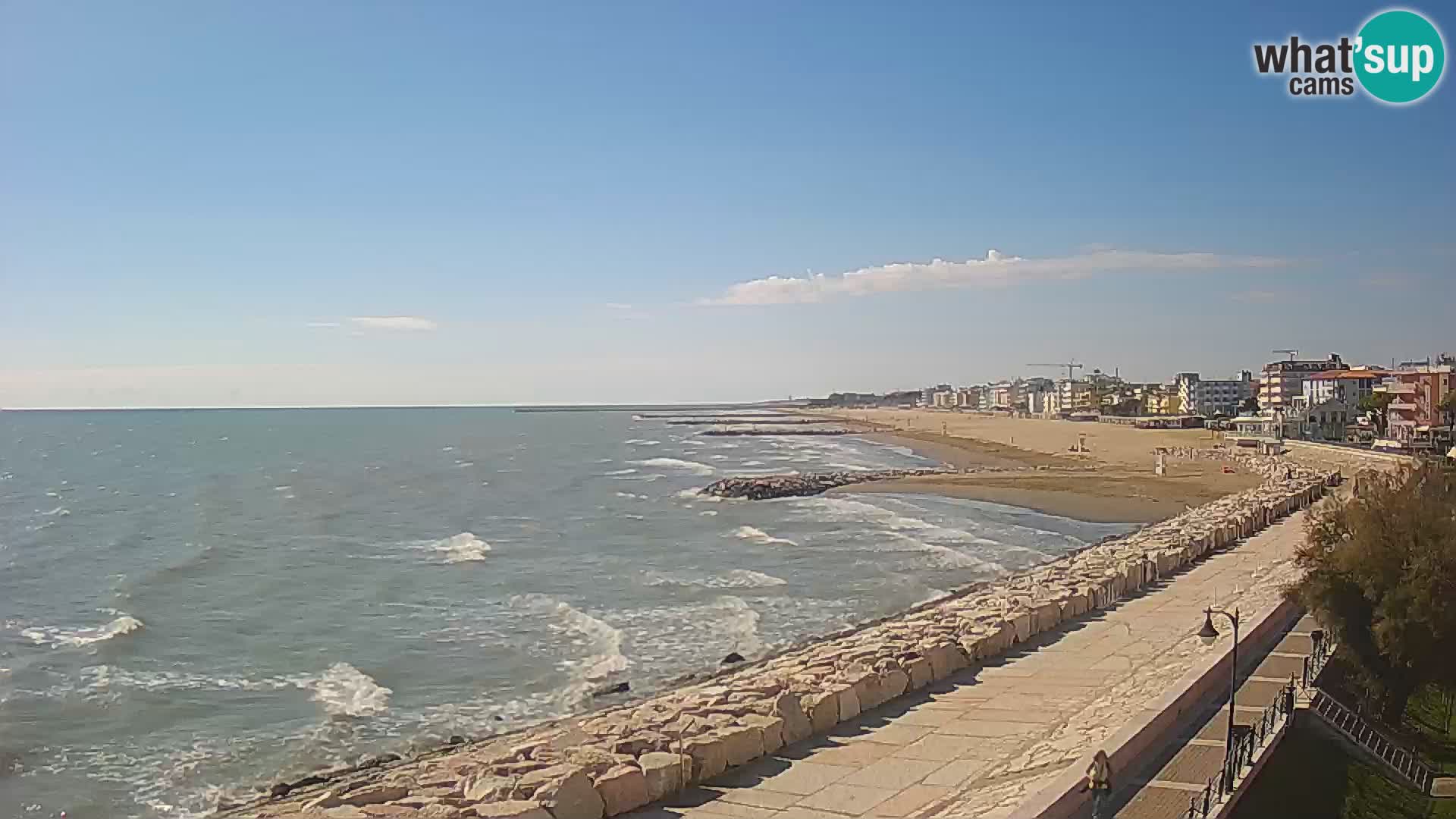 Kamera Caorle Ponente – Pogled iz “Marinai di Caorle”