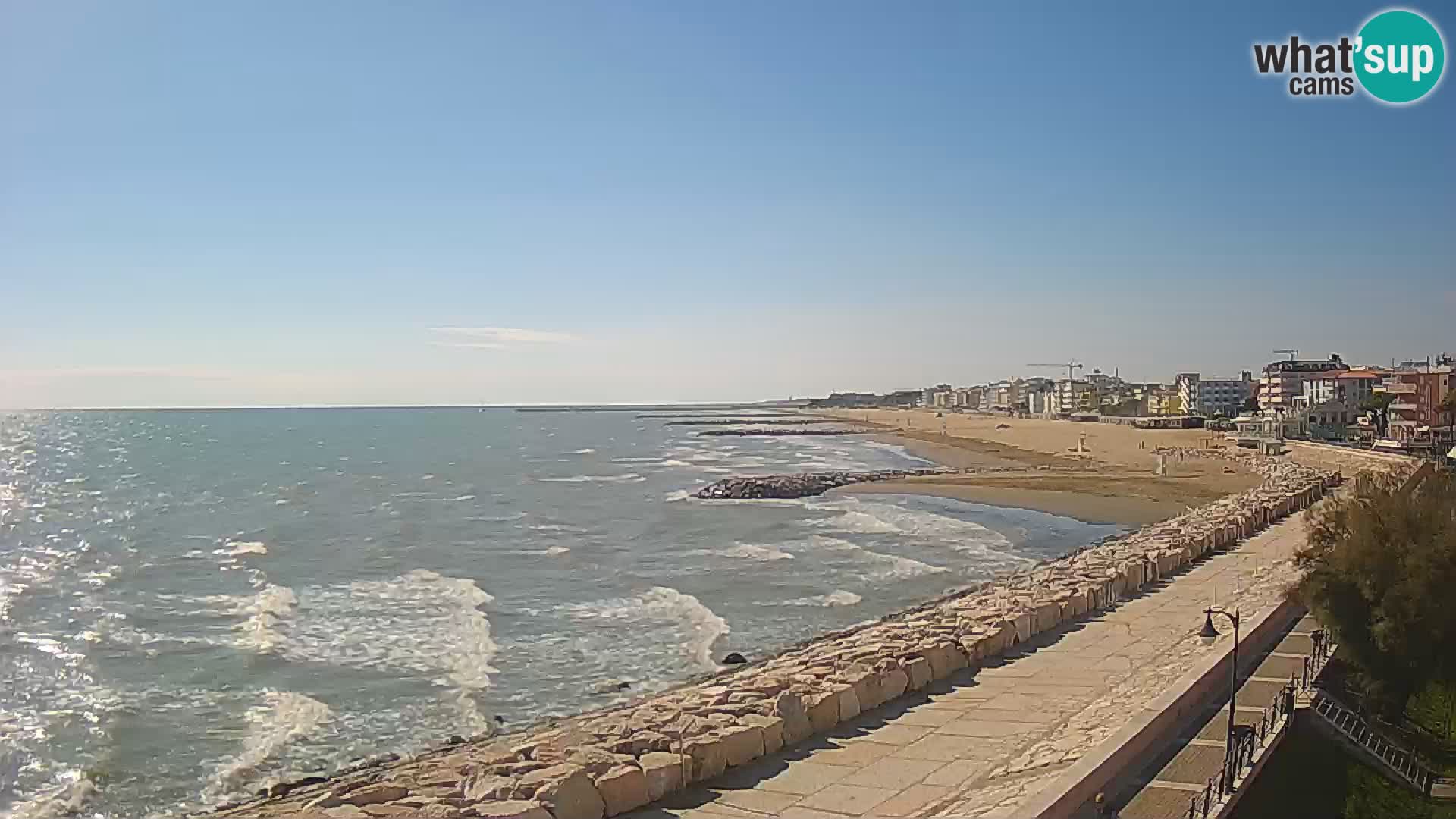 Kamera Caorle Ponente – Pogled iz “Marinai di Caorle”