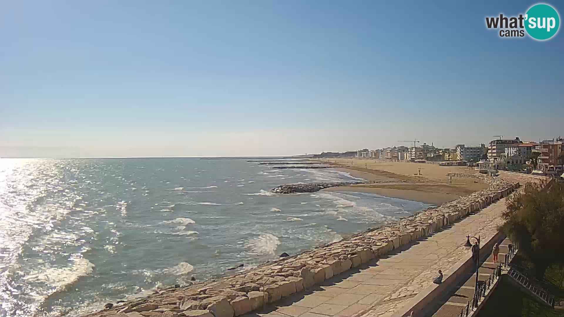 Webcam Caorle Ponente – View from Marinai di Caorle