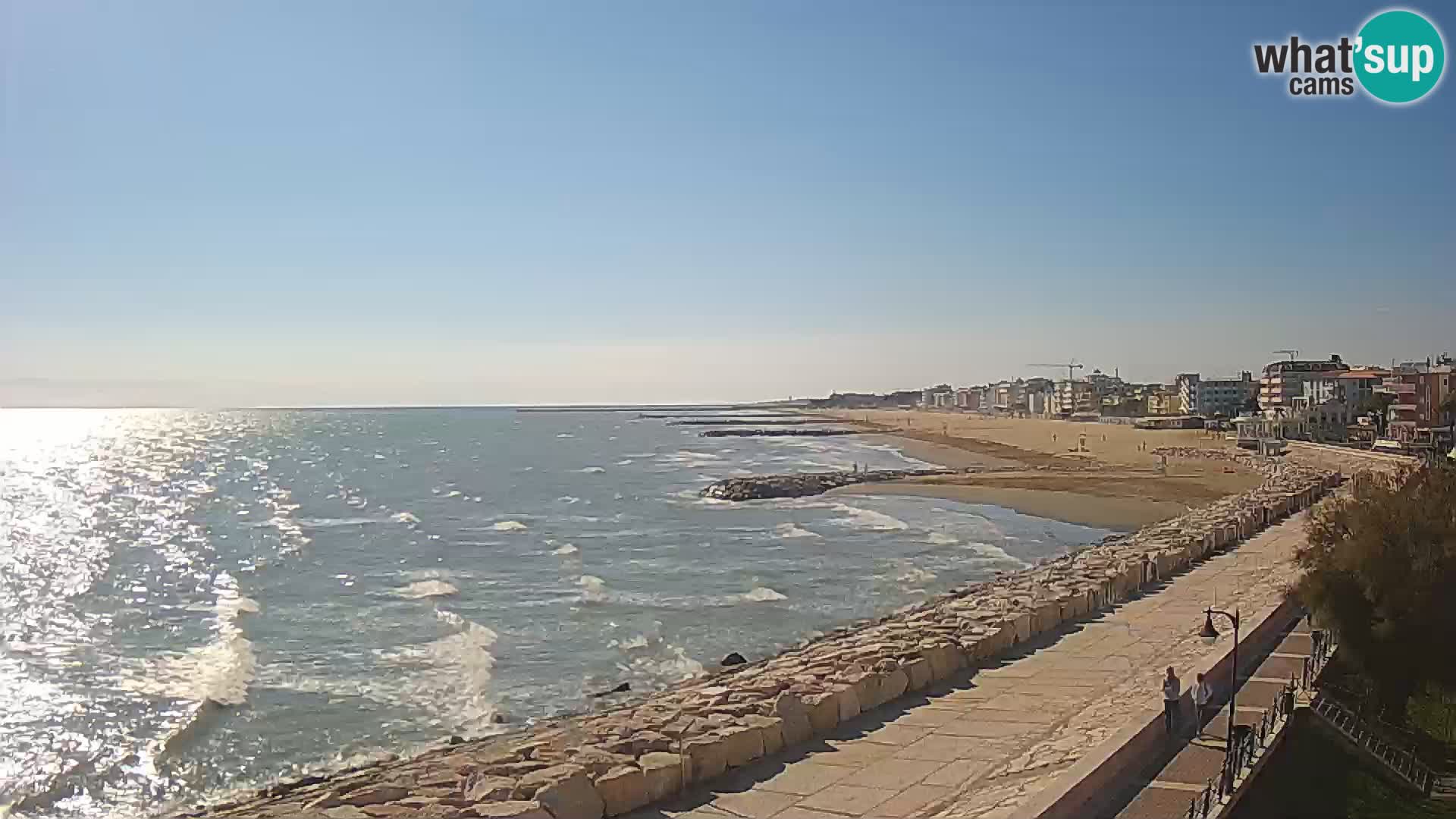 Webcam Caorle Ponente – View from Marinai di Caorle