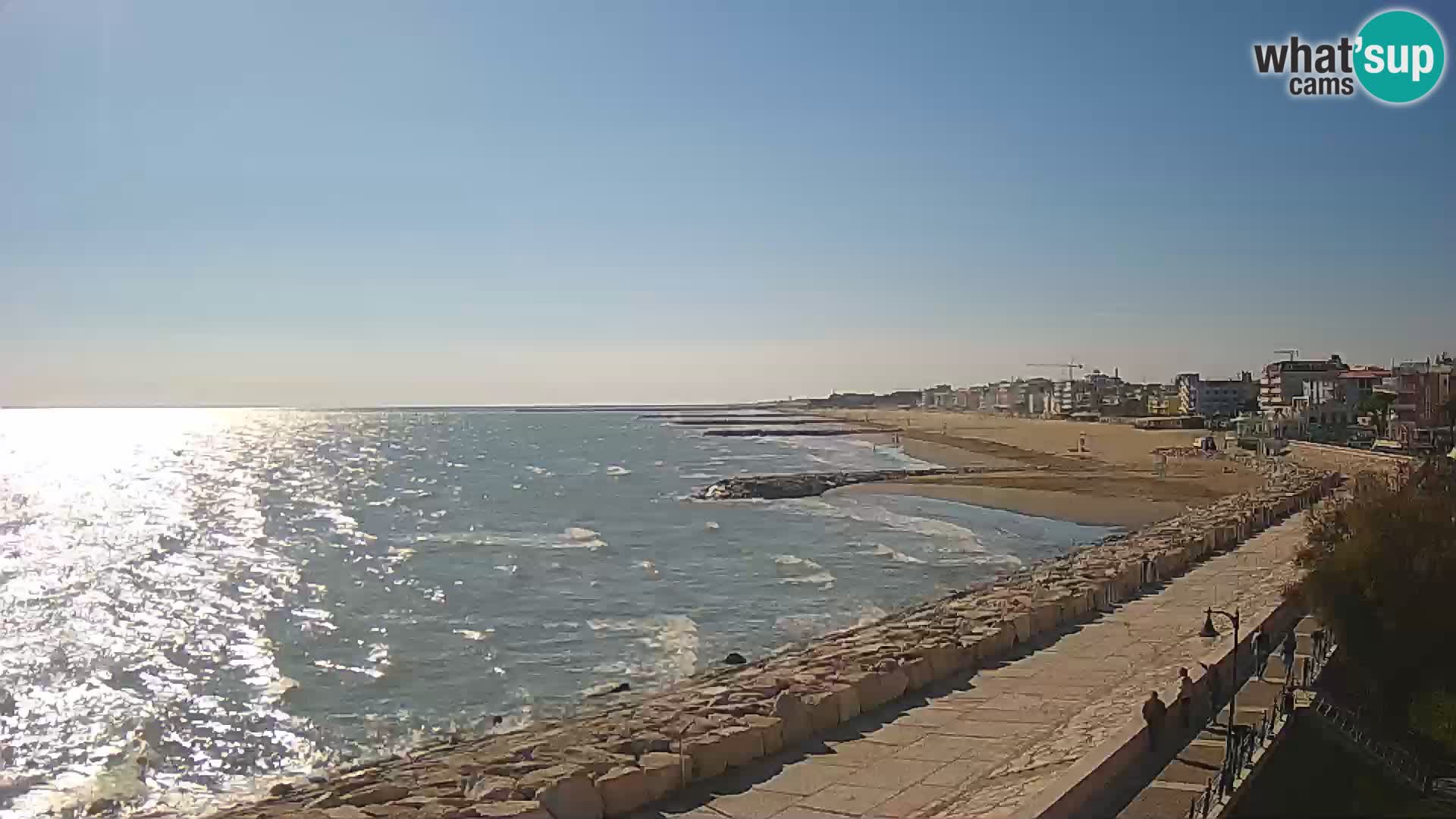 Webcam Caorle Ponente – View from Marinai di Caorle