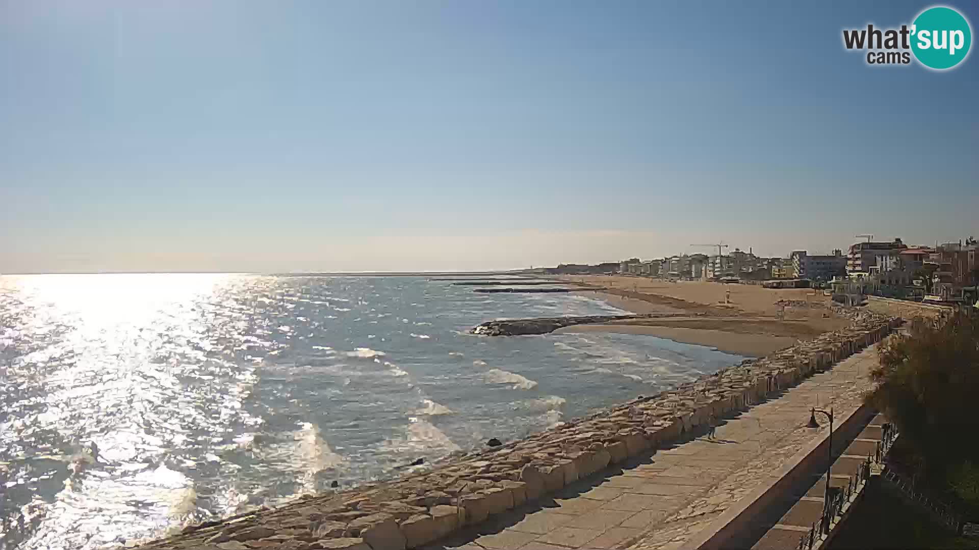 Webcam Caorle Ponente – View from Marinai di Caorle