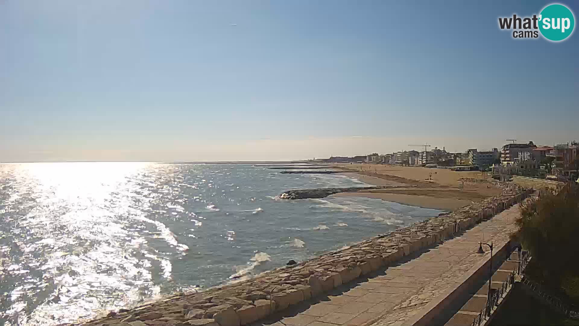 Webcam Caorle Ponente – View from Marinai di Caorle