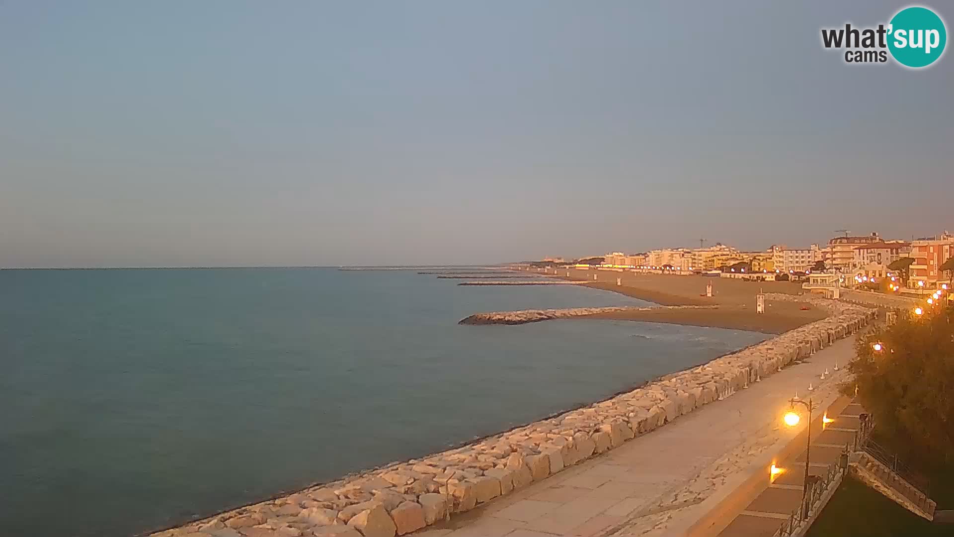 Webcam Caorle Ponente – panorama dall’ASS. Marinai di Caorle