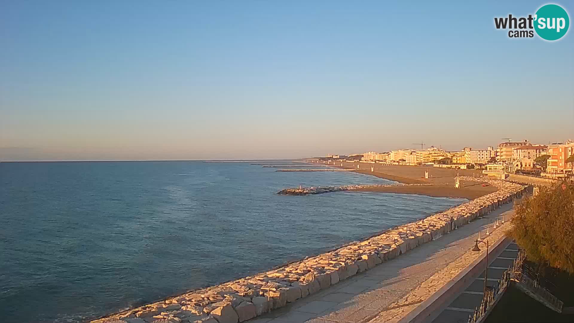 Kamera Caorle Ponente – Pogled iz “Marinai di Caorle”