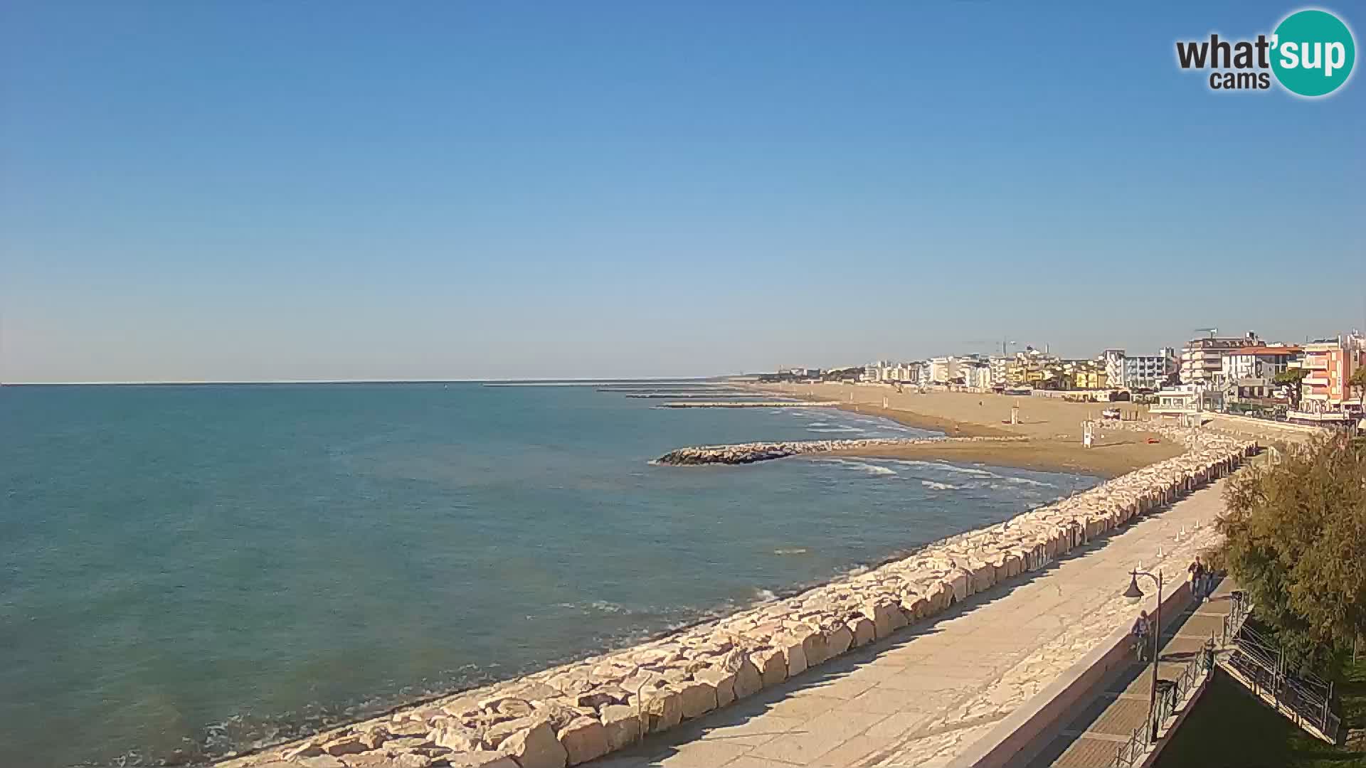 Webcam Caorle Ponente – panorama dall’ASS. Marinai di Caorle