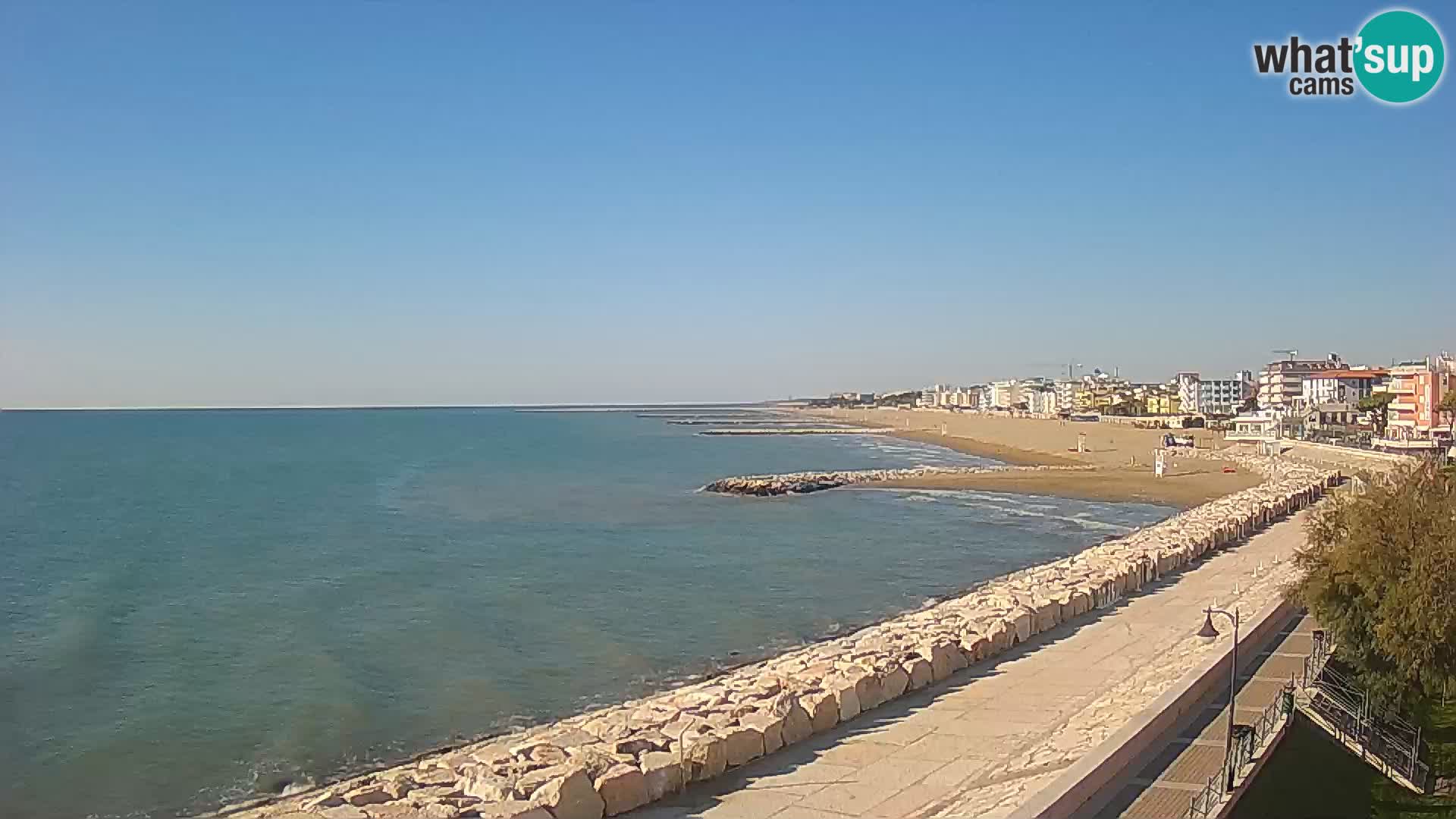 Webcam Caorle Ponente – Vista desde Marinai di Caorle