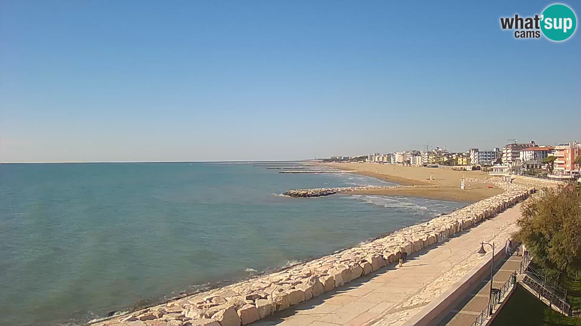 Webcam Caorle Ponente – View from Marinai di Caorle
