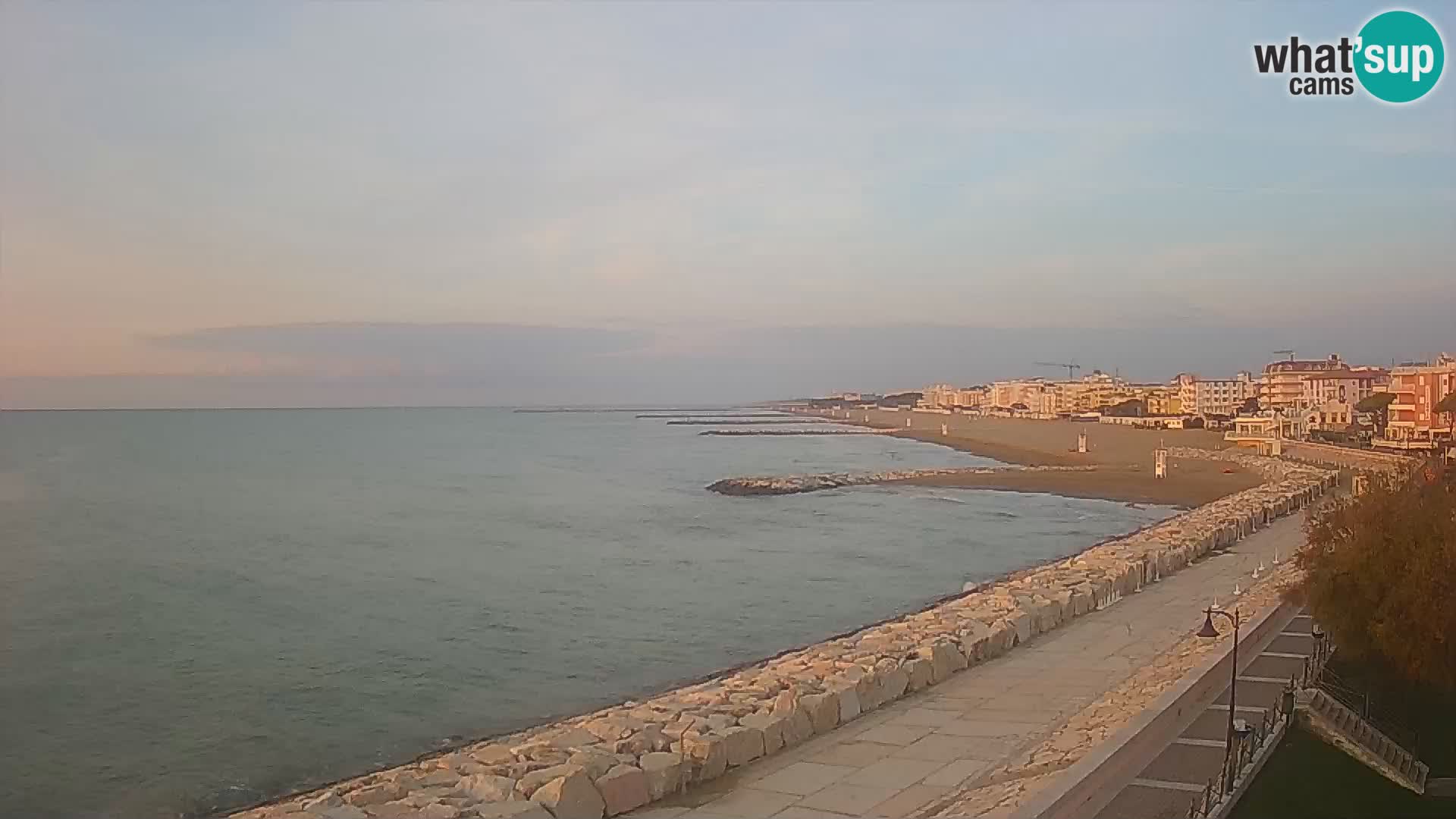 Webcam Caorle Ponente – View from Marinai di Caorle