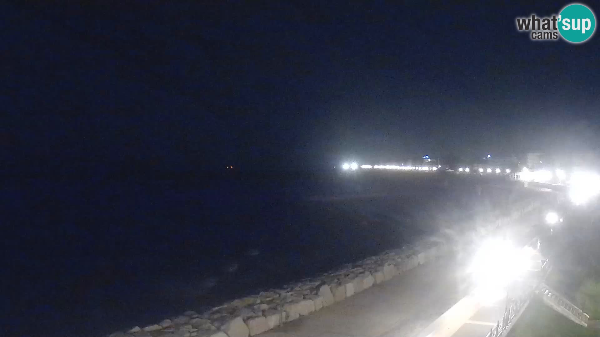 Webcam Caorle Ponente – Vue depuis les Marinai di Caorle
