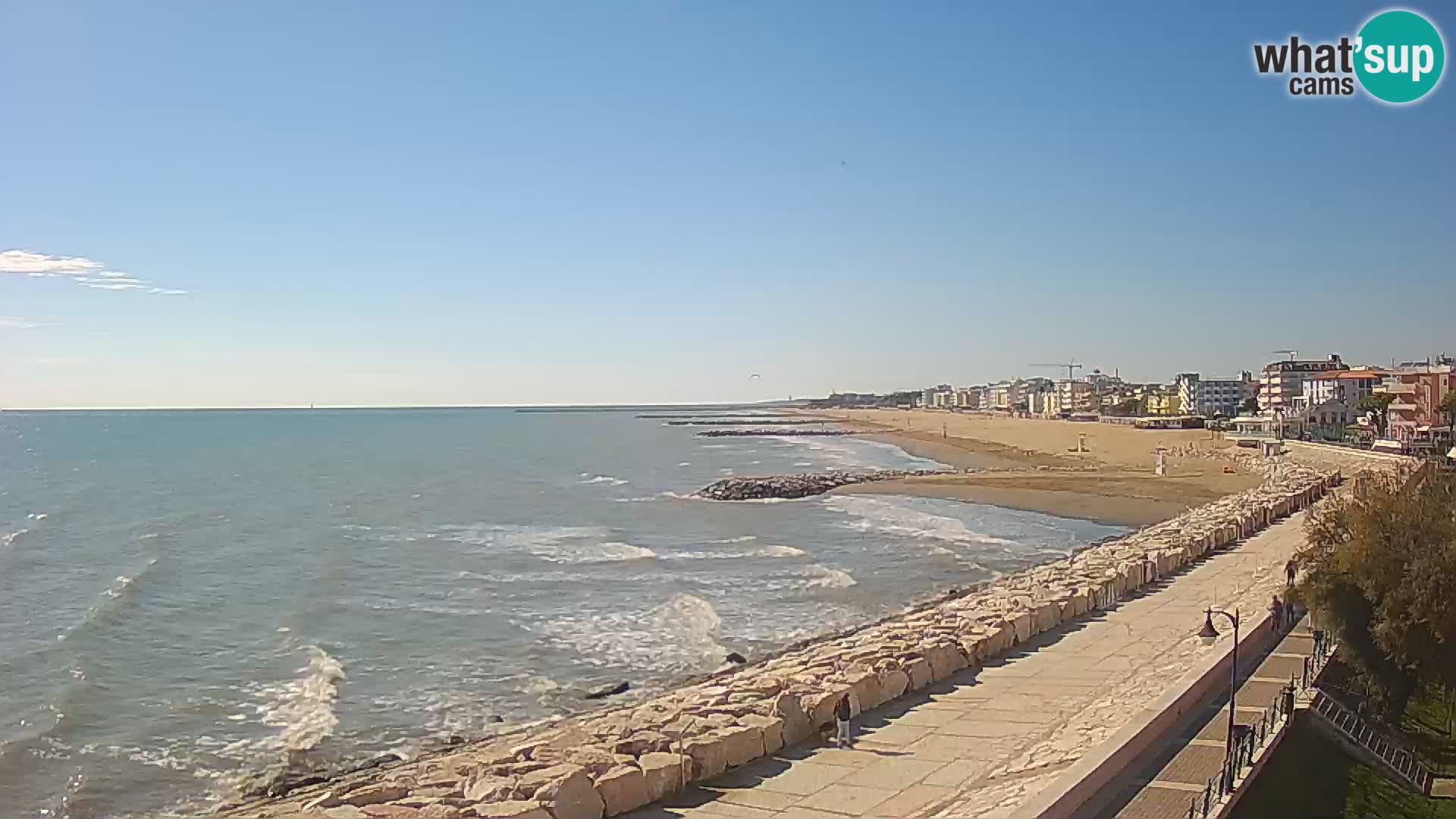 Kamera Caorle Ponente – Pogled iz “Marinai di Caorle”