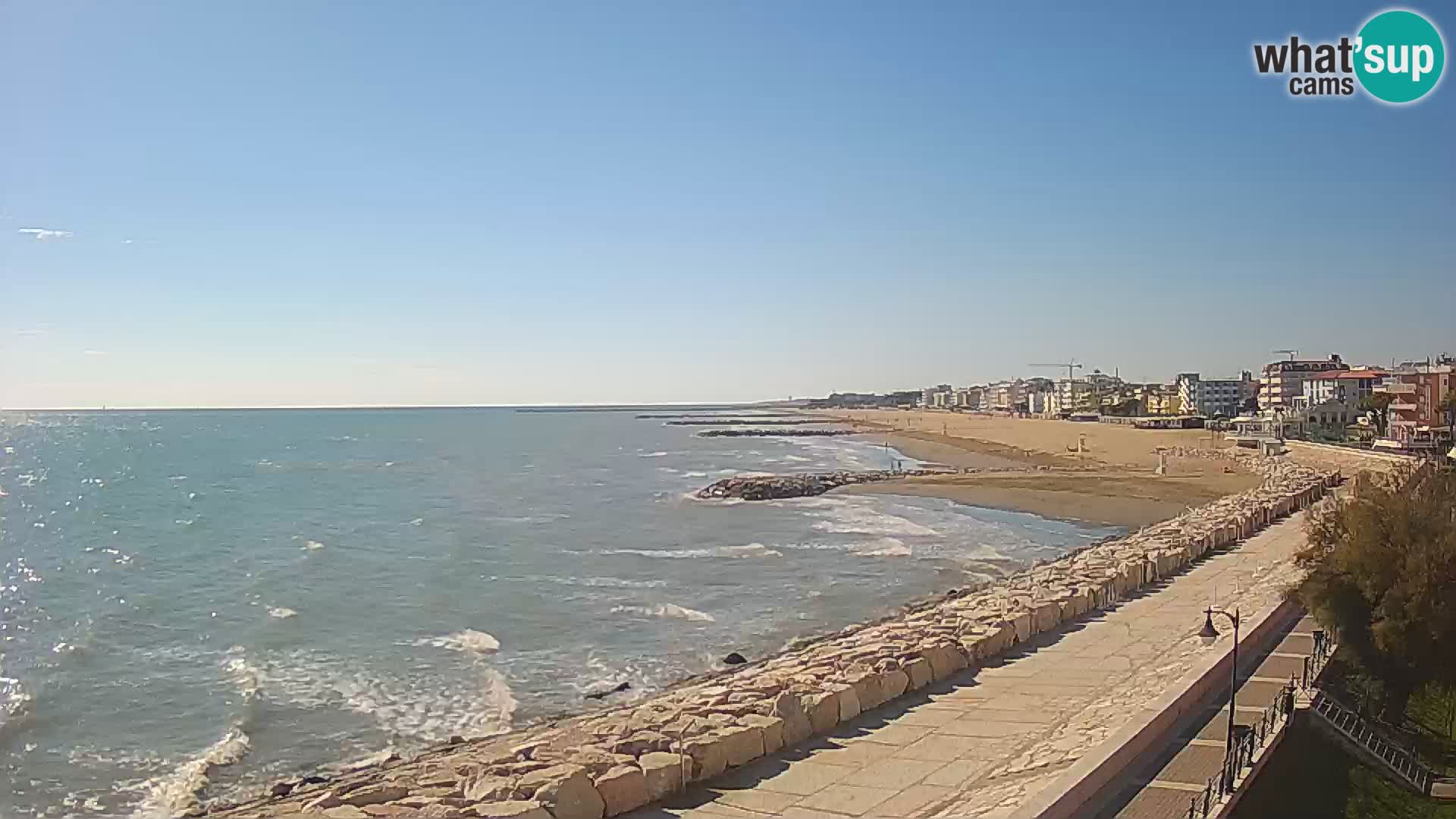 Webcam Caorle Ponente – panorama dall’ASS. Marinai di Caorle